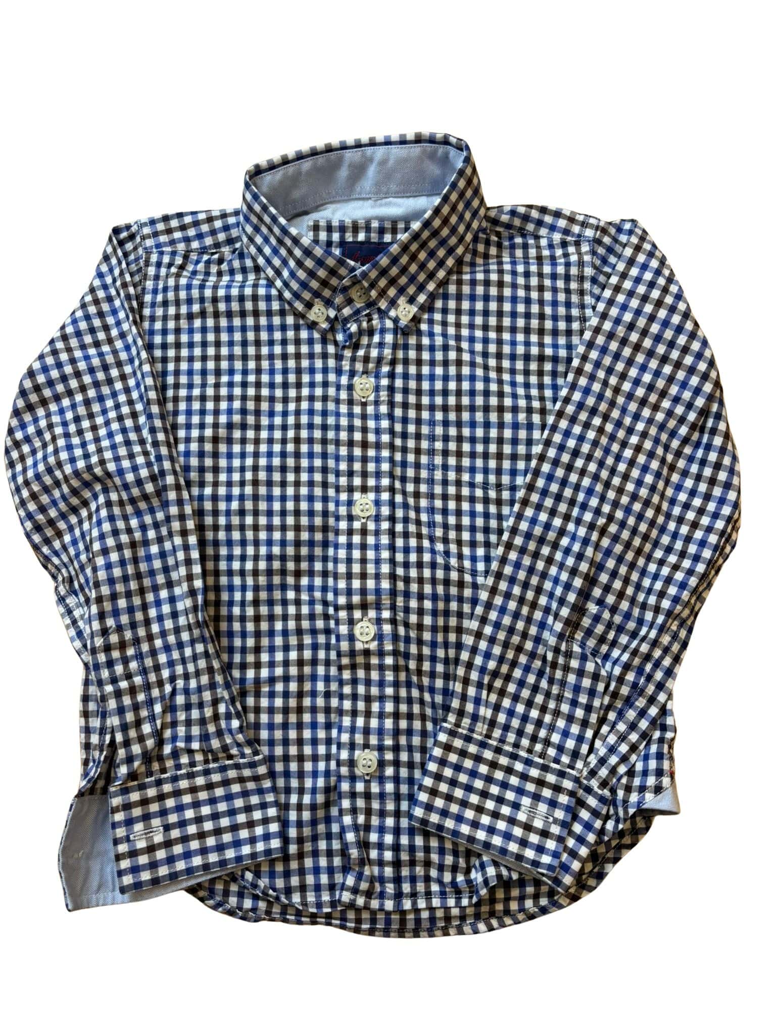 Chemise à carreaux Acanthé 4 ans