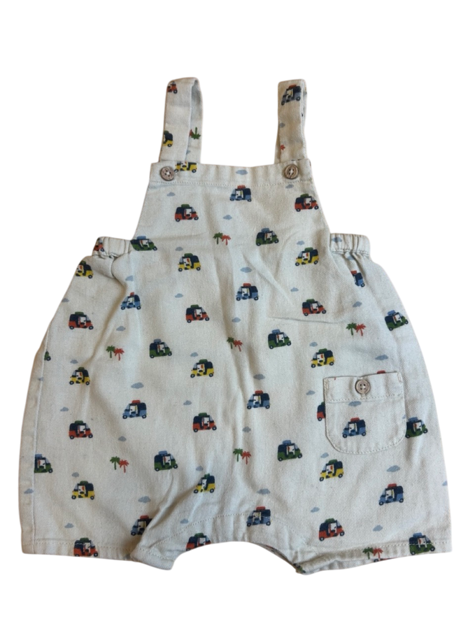 Salopette enfant en coton 3 mois