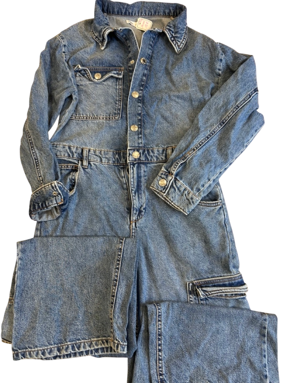 Salopette en denim ZARA 14 ans