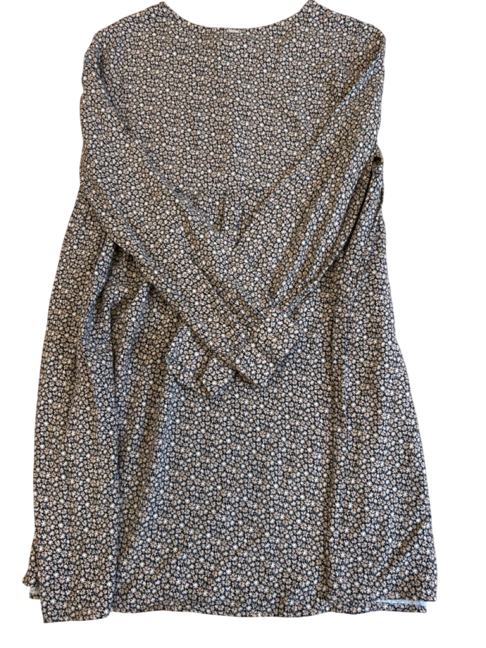 Robe fleurie à manches longues 12 ans