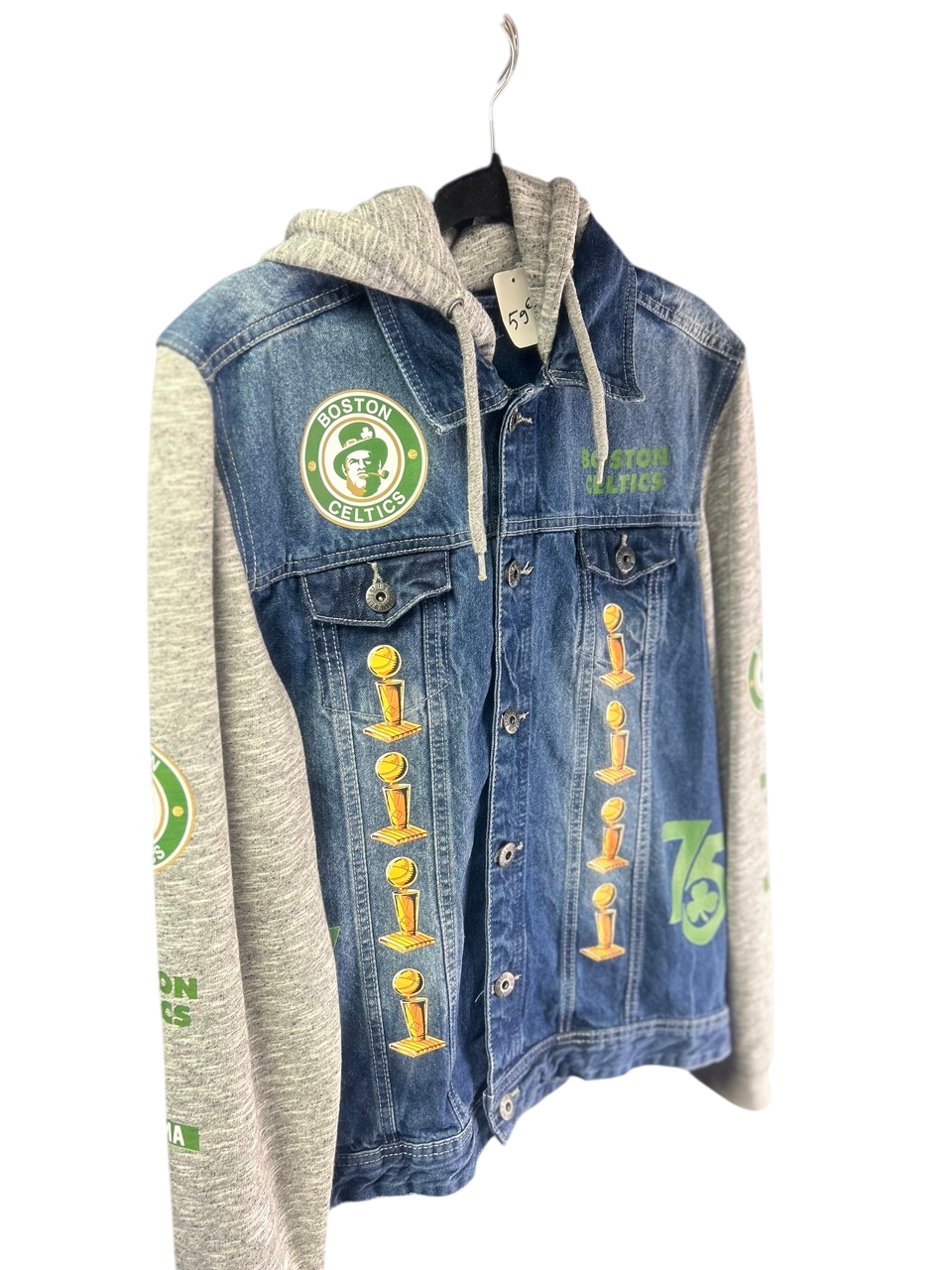 Veste à capuche Boston Celtics