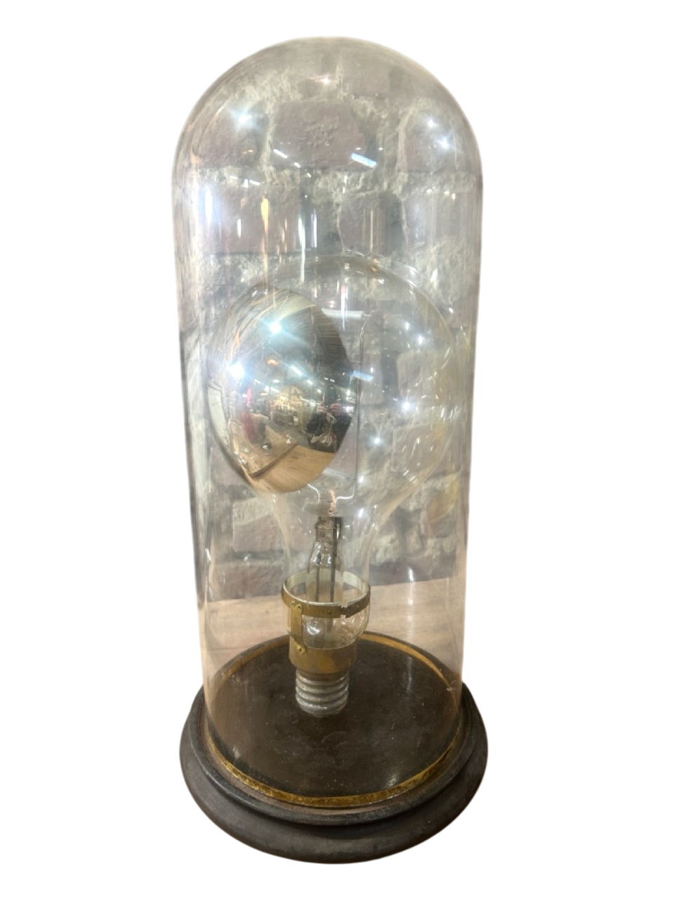Lampe vintage sous cloche