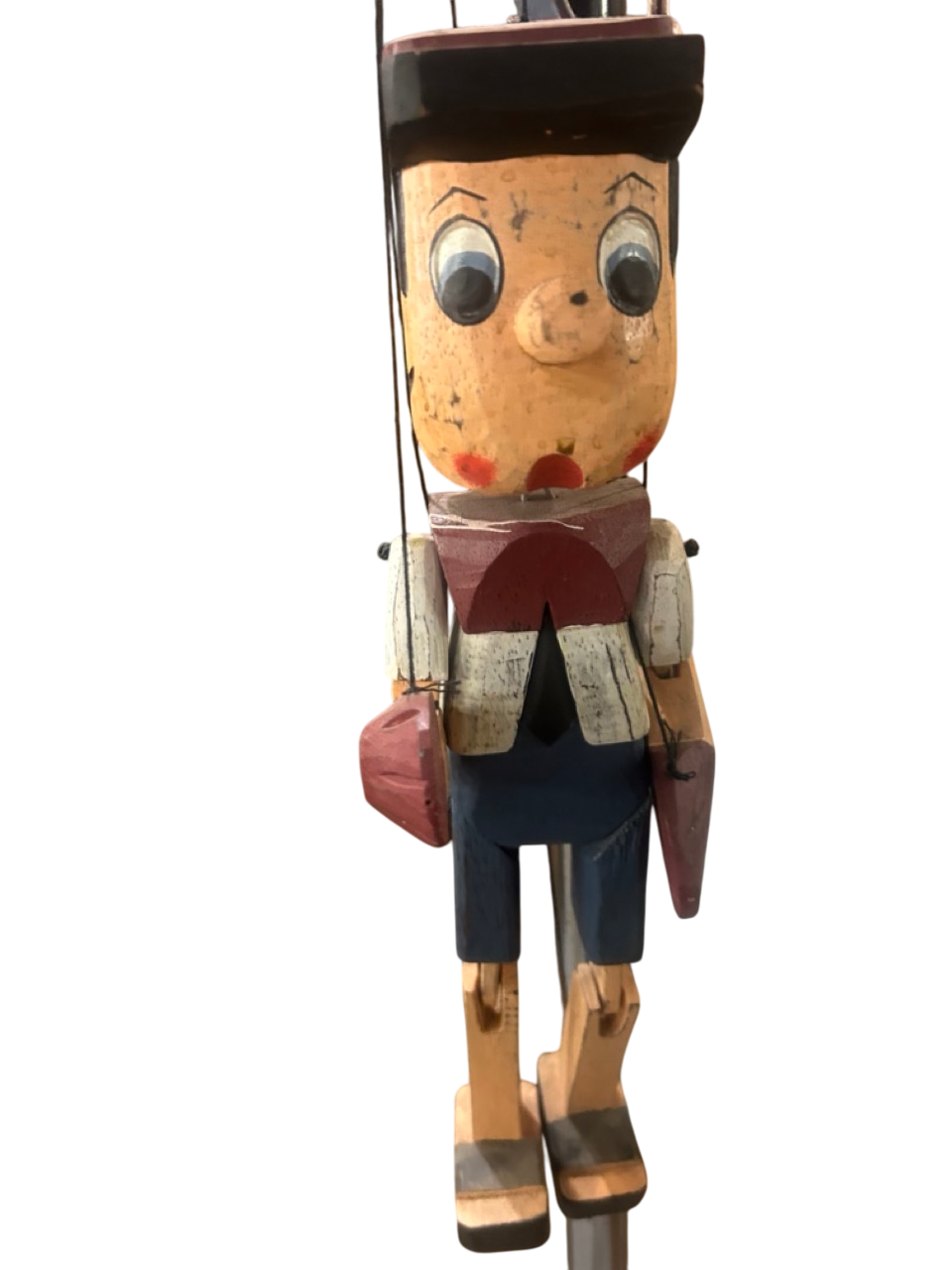 Marionnette en bois vintage