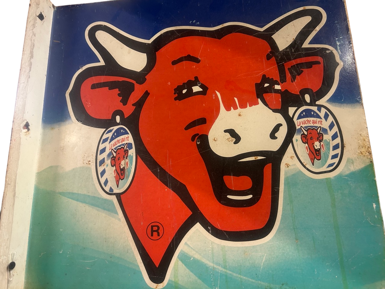 Plaque émaillée La Vache Qui Rit