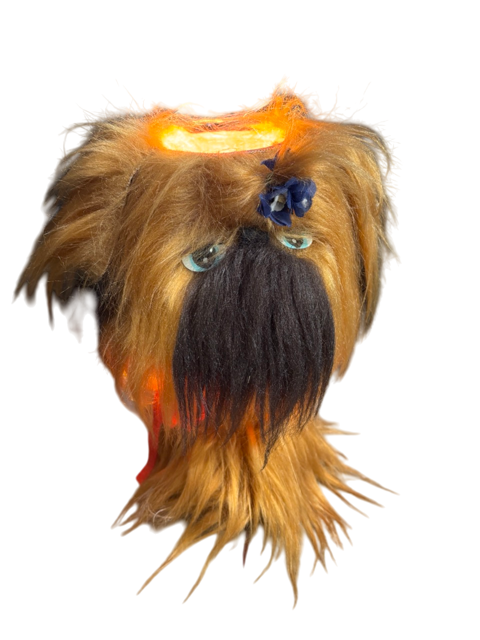 Lampe décorative en forme de chien