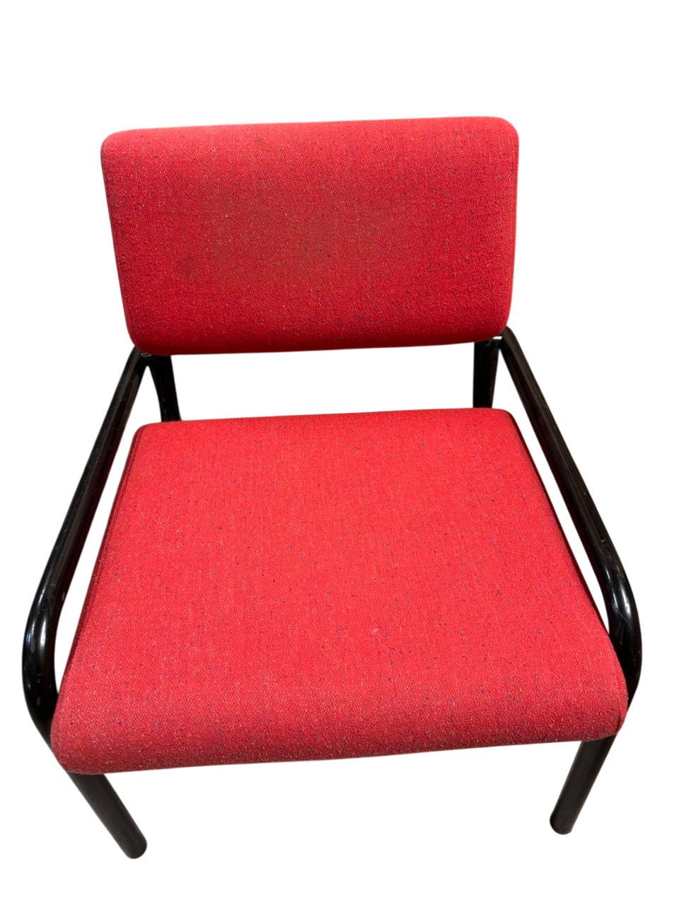 Chaise vintage rouge
