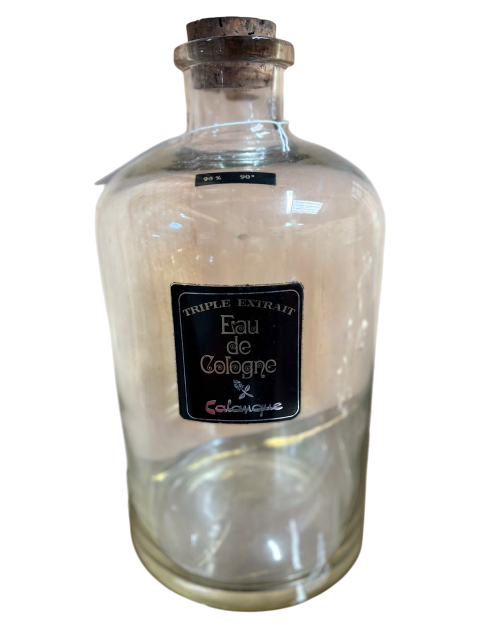 Flacon ancien en verre