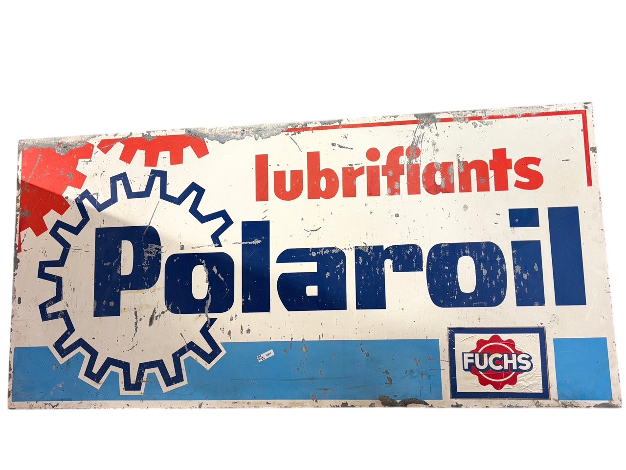 Enseigne vintage Polaroil