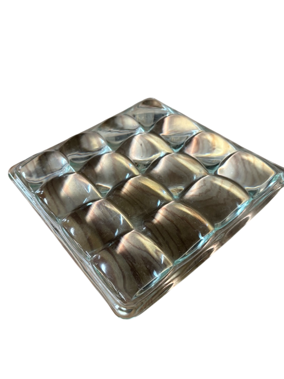 dessous de plat carré transparent