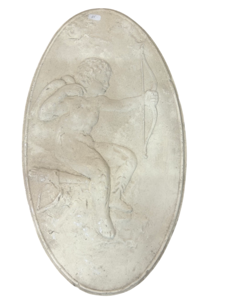 Bas-relief en plâtre vintage