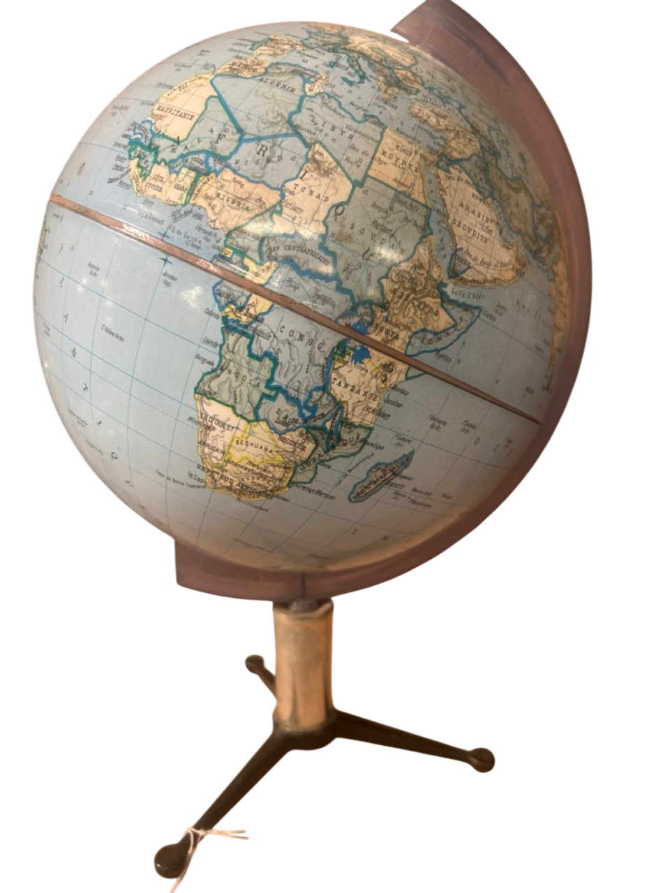 Globe terrestre vintage