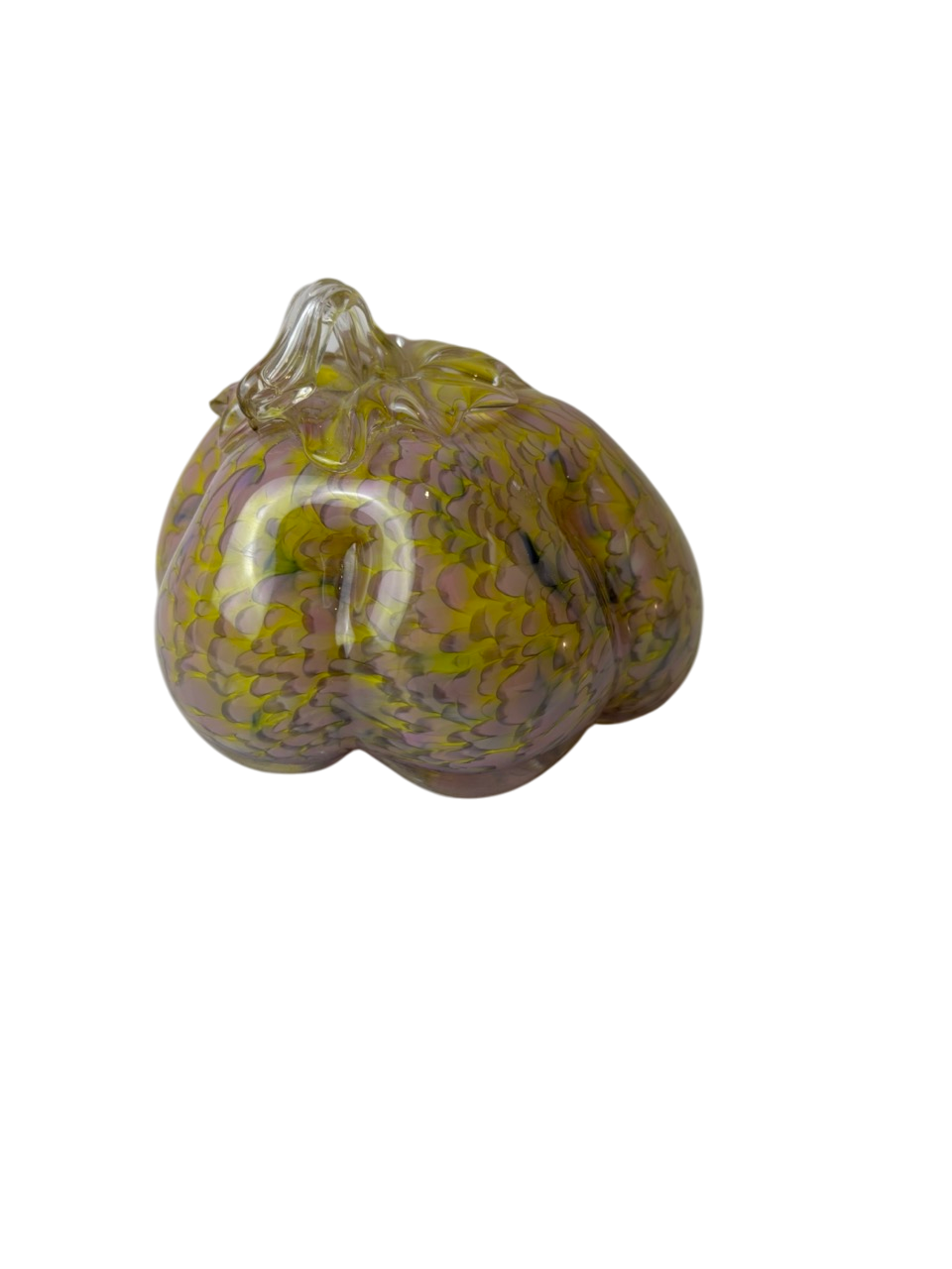 Objet décoratif en verre soufflé