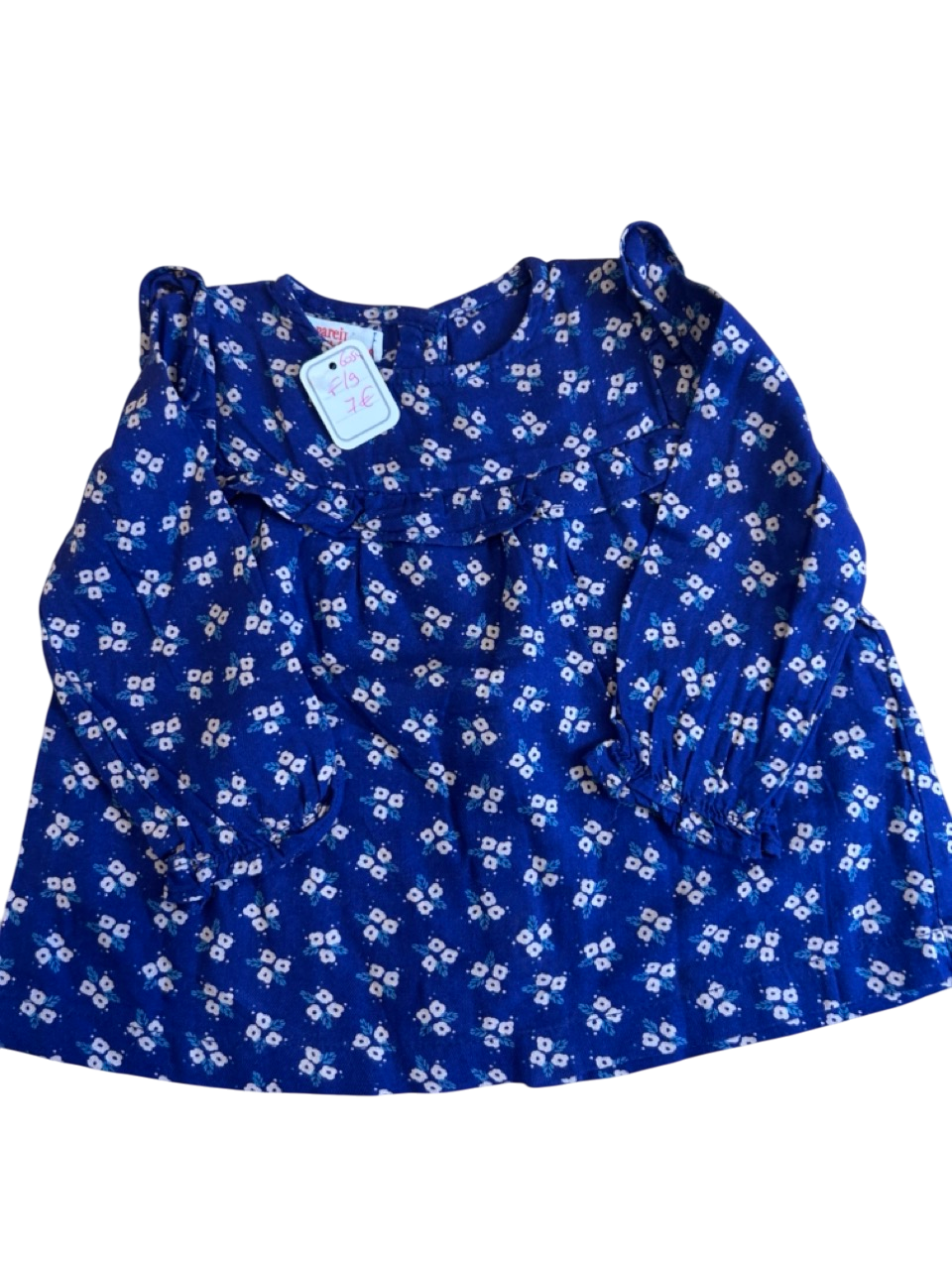 Chemise à motif floral 9 mois