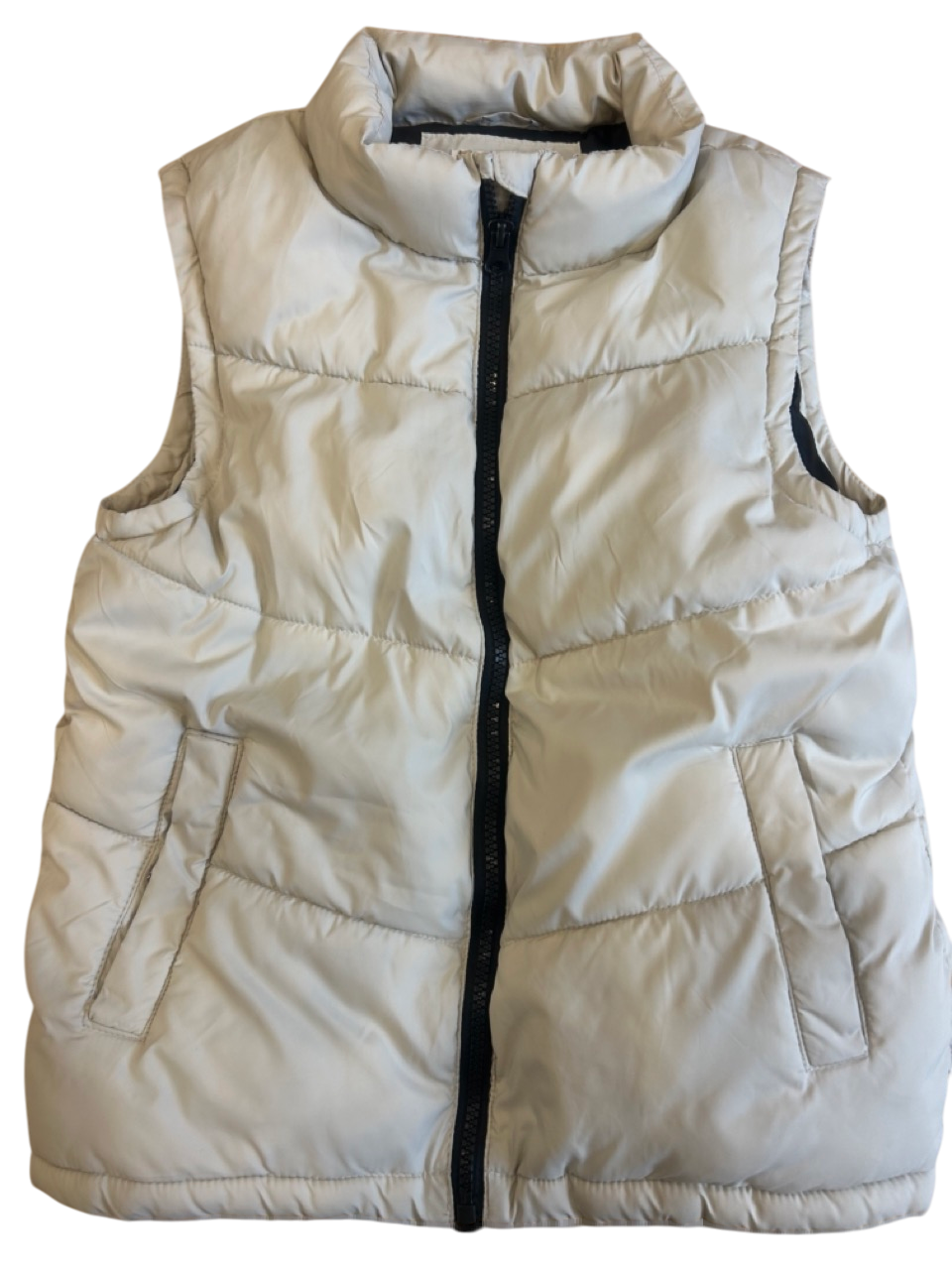 Veste sans manches beige pour enfants 8 ans