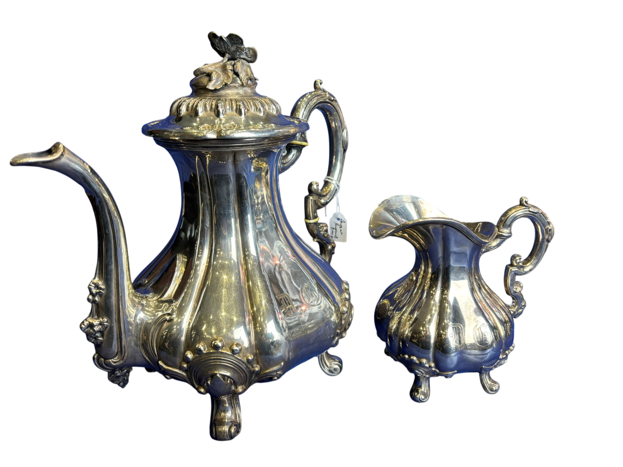 Minerve argent massif 800g