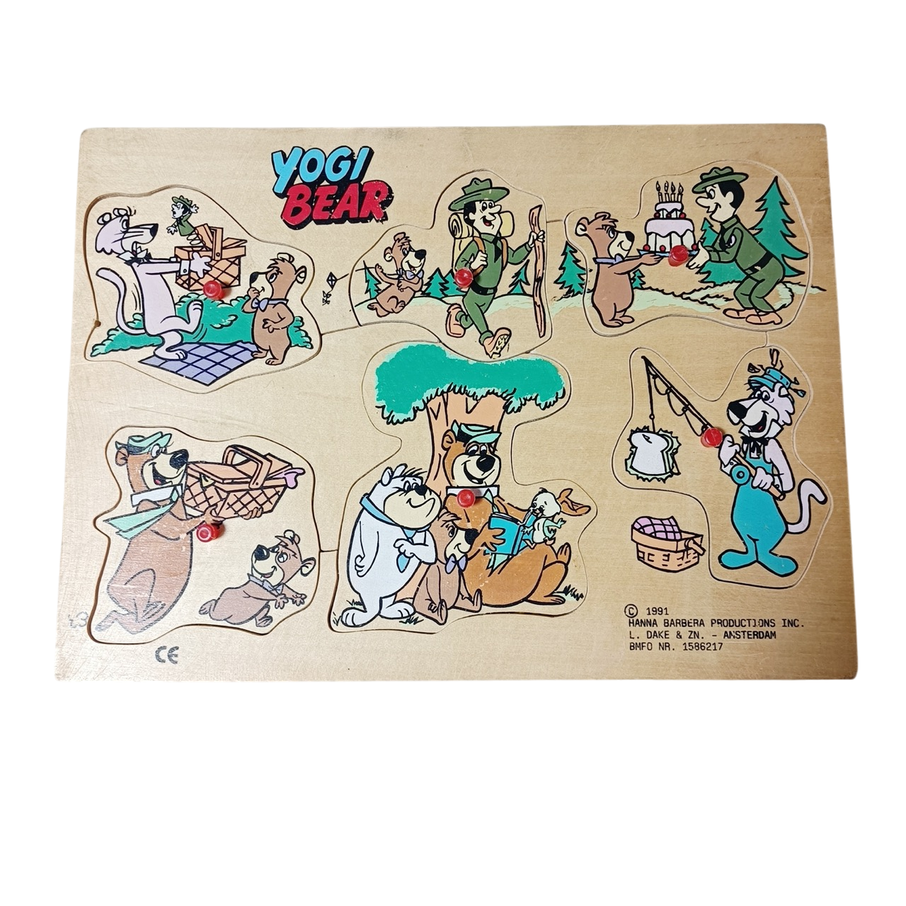 Puzzle en bois Yogi Bear