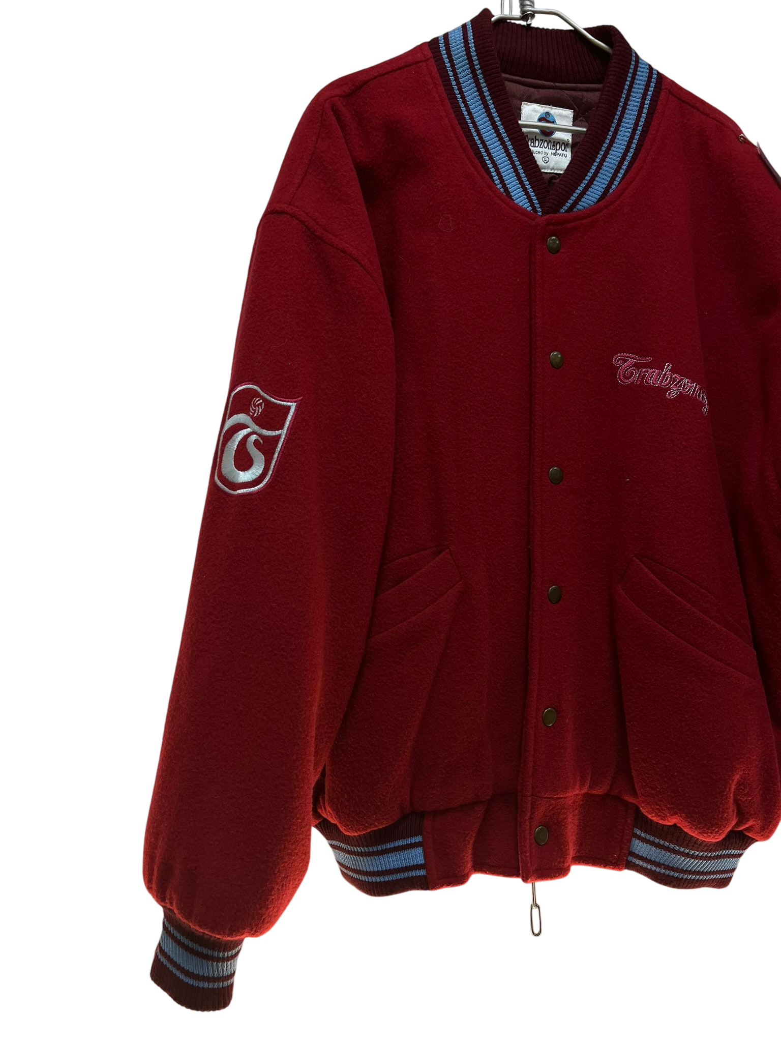 Veste Trabzonspor col bleu et bordeau Taille L
