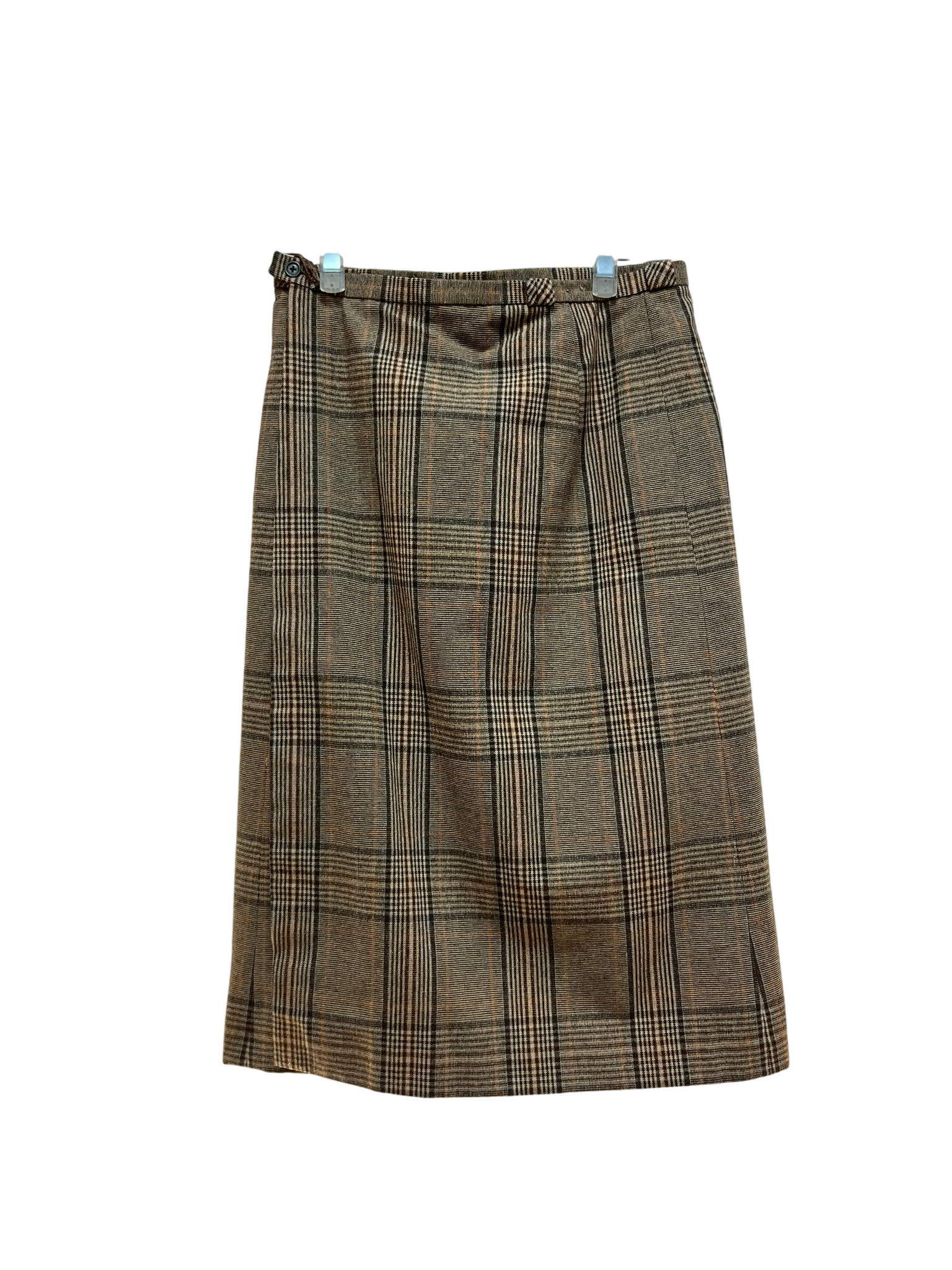 Jupe vintage à carreaux Taille 38