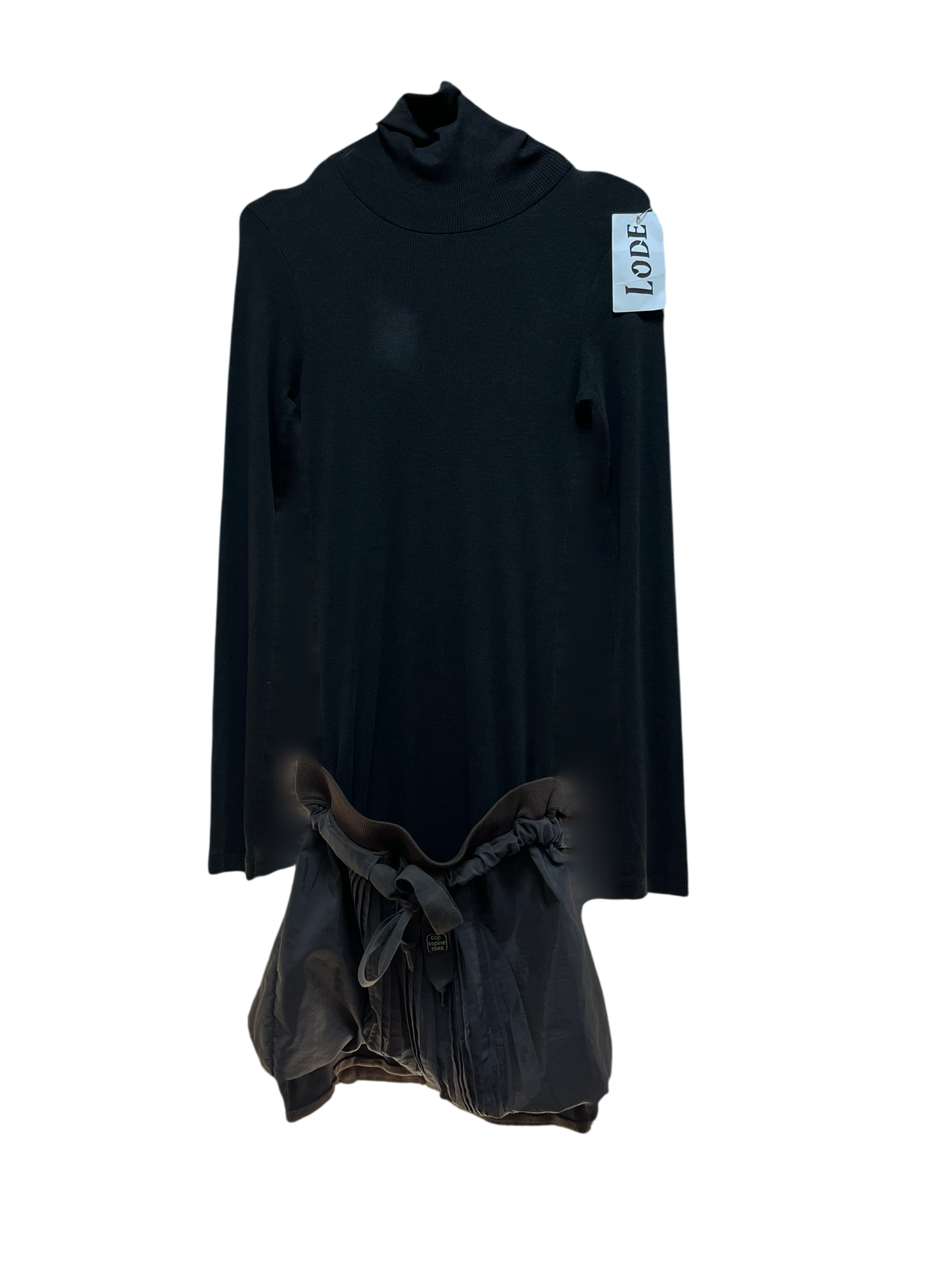 Robe noire jupe marron Cop Copine T3