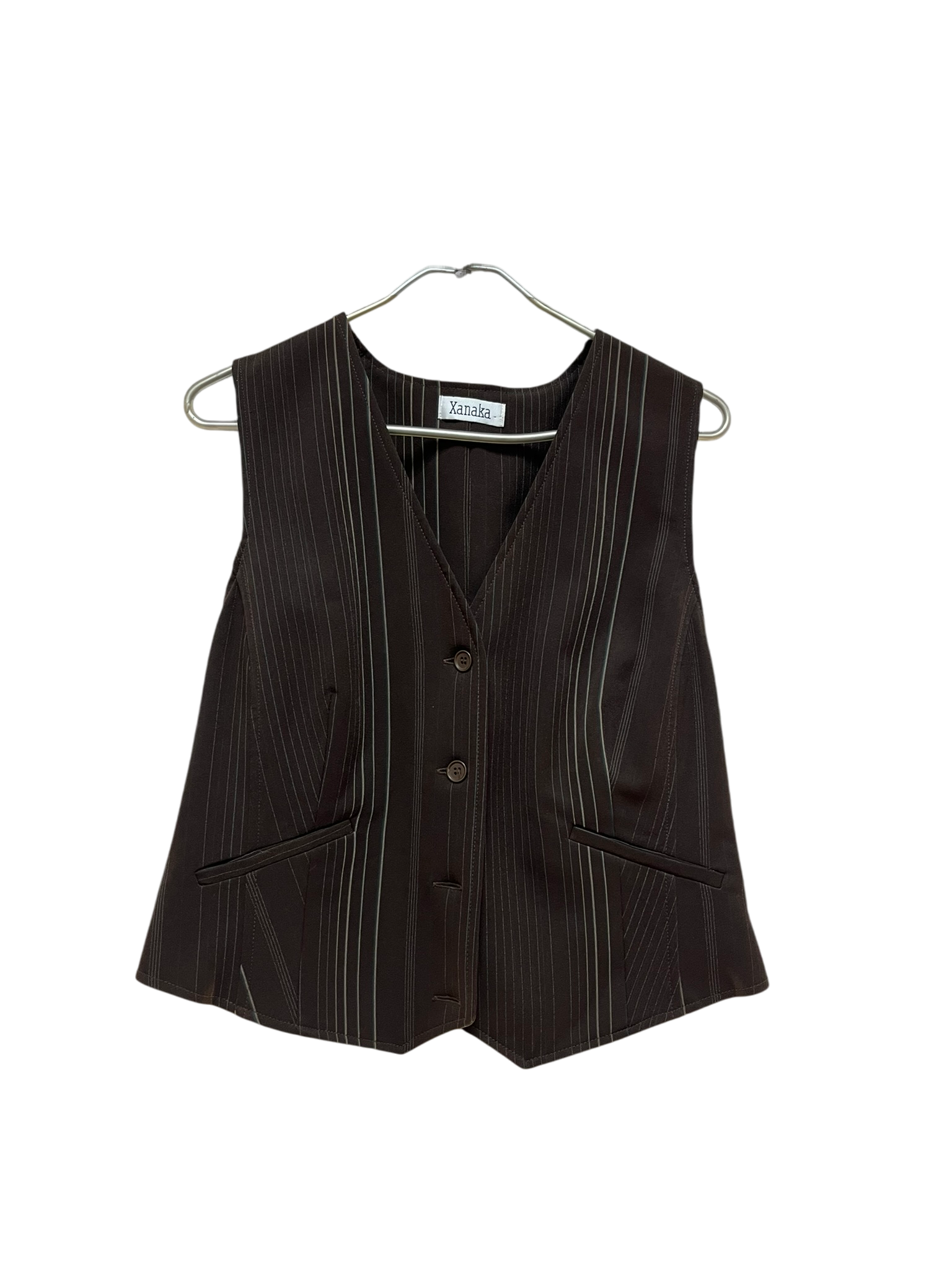 Veste sans manches à rayure Xanaka Taille FR 44