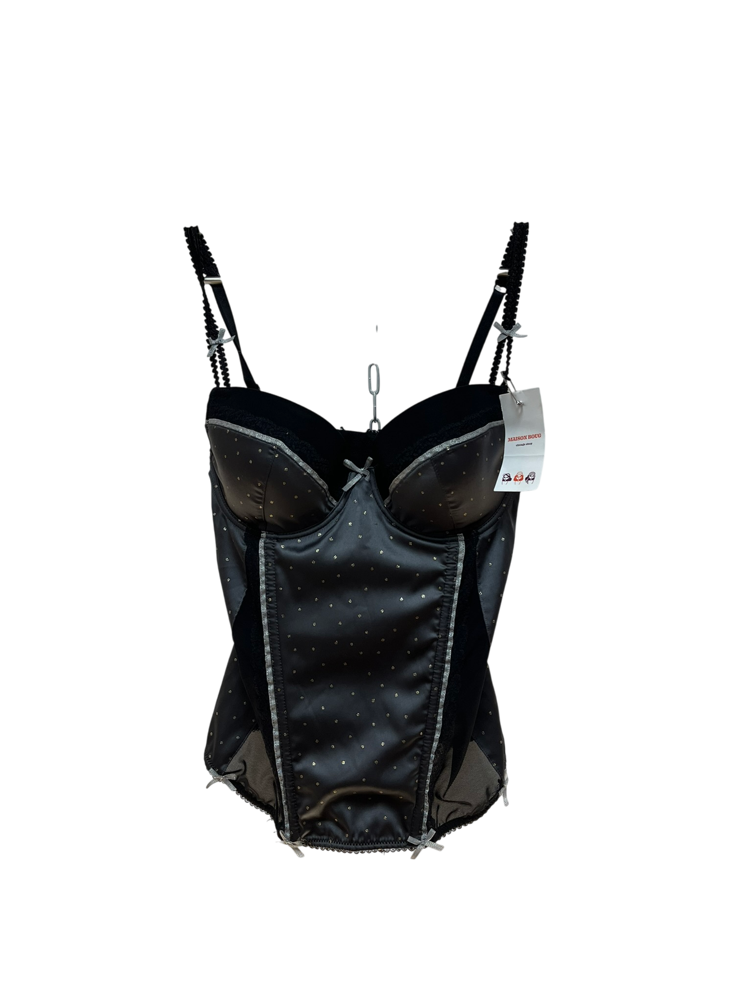 Soutien-gorge noir élégant Taille M