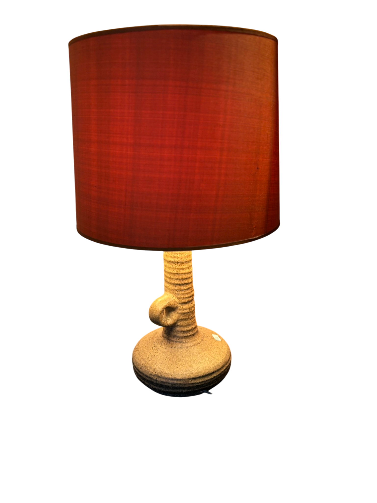 Lampe vintage en céramique