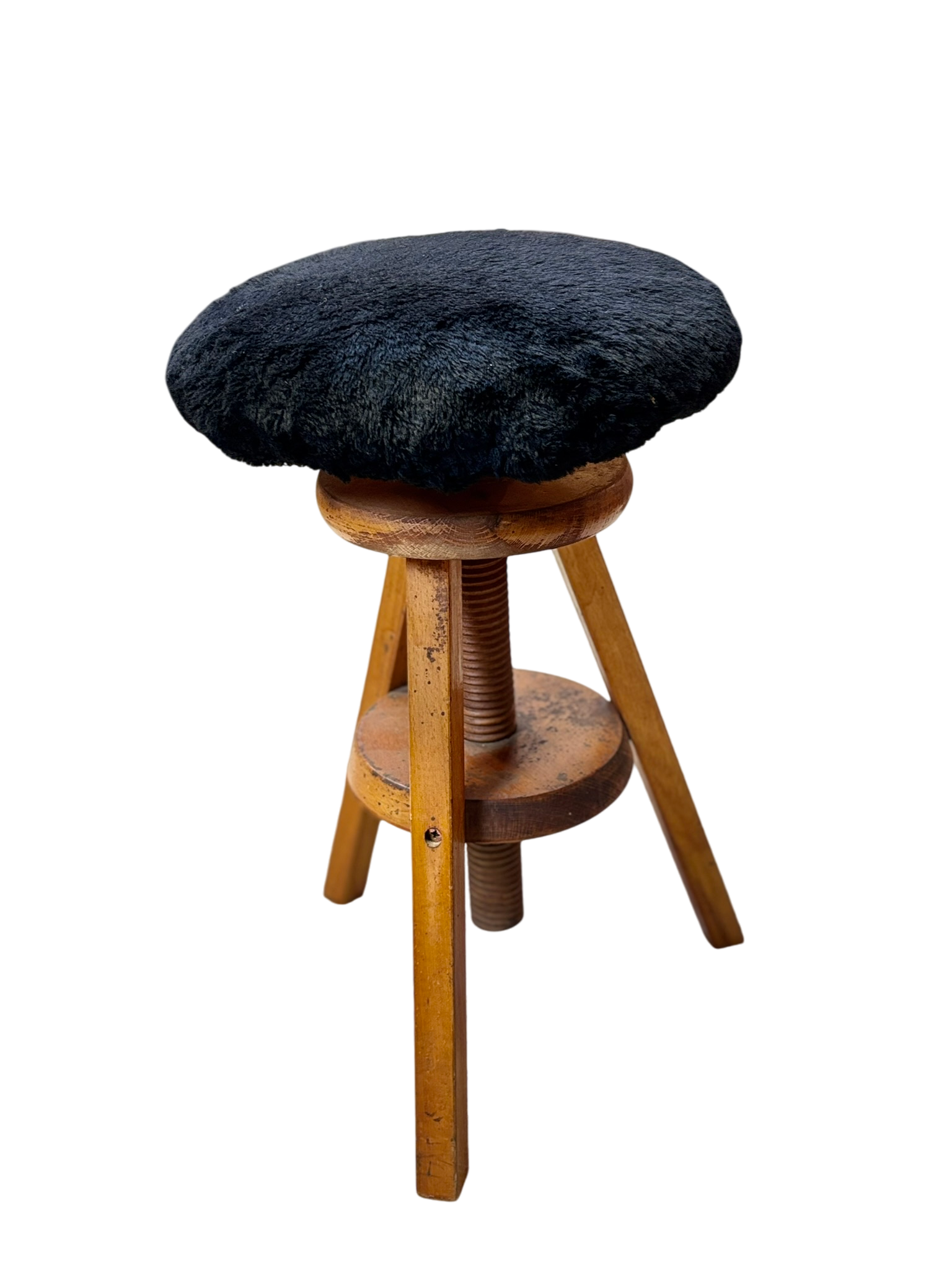 Tabouret vintage en bois