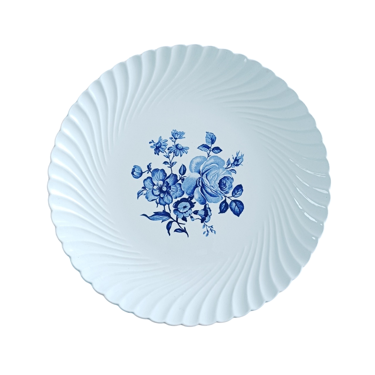 Plat rond Lunéville tradition