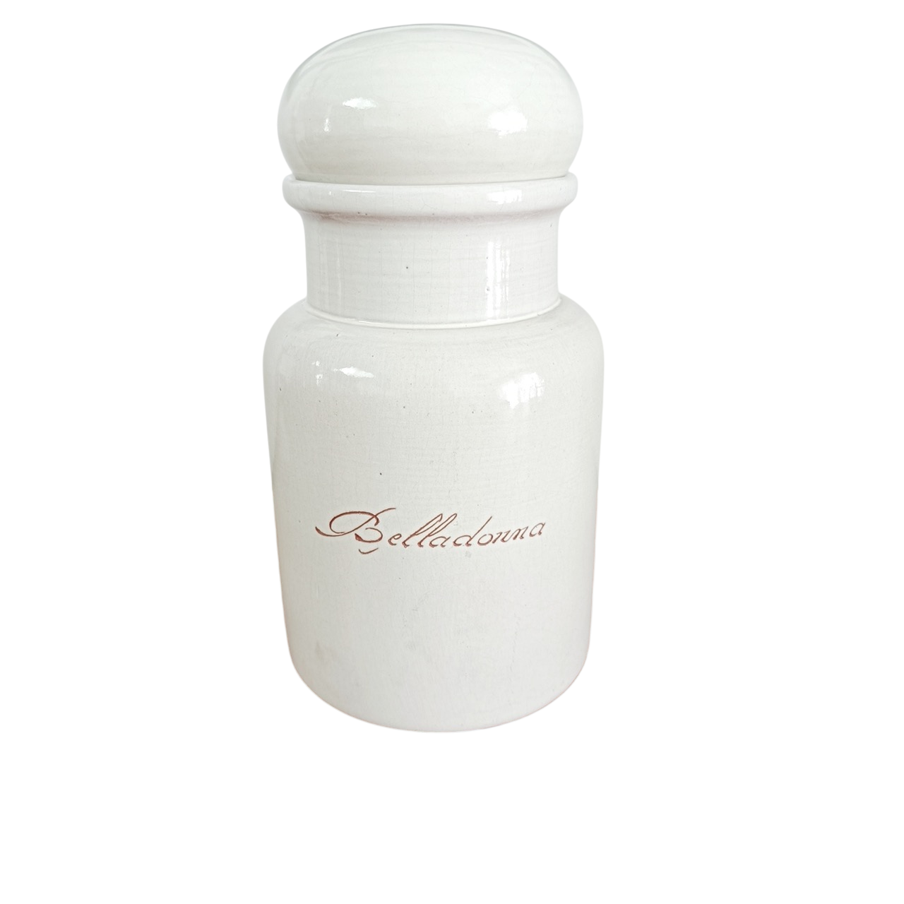 Pot de pharmacie en grès