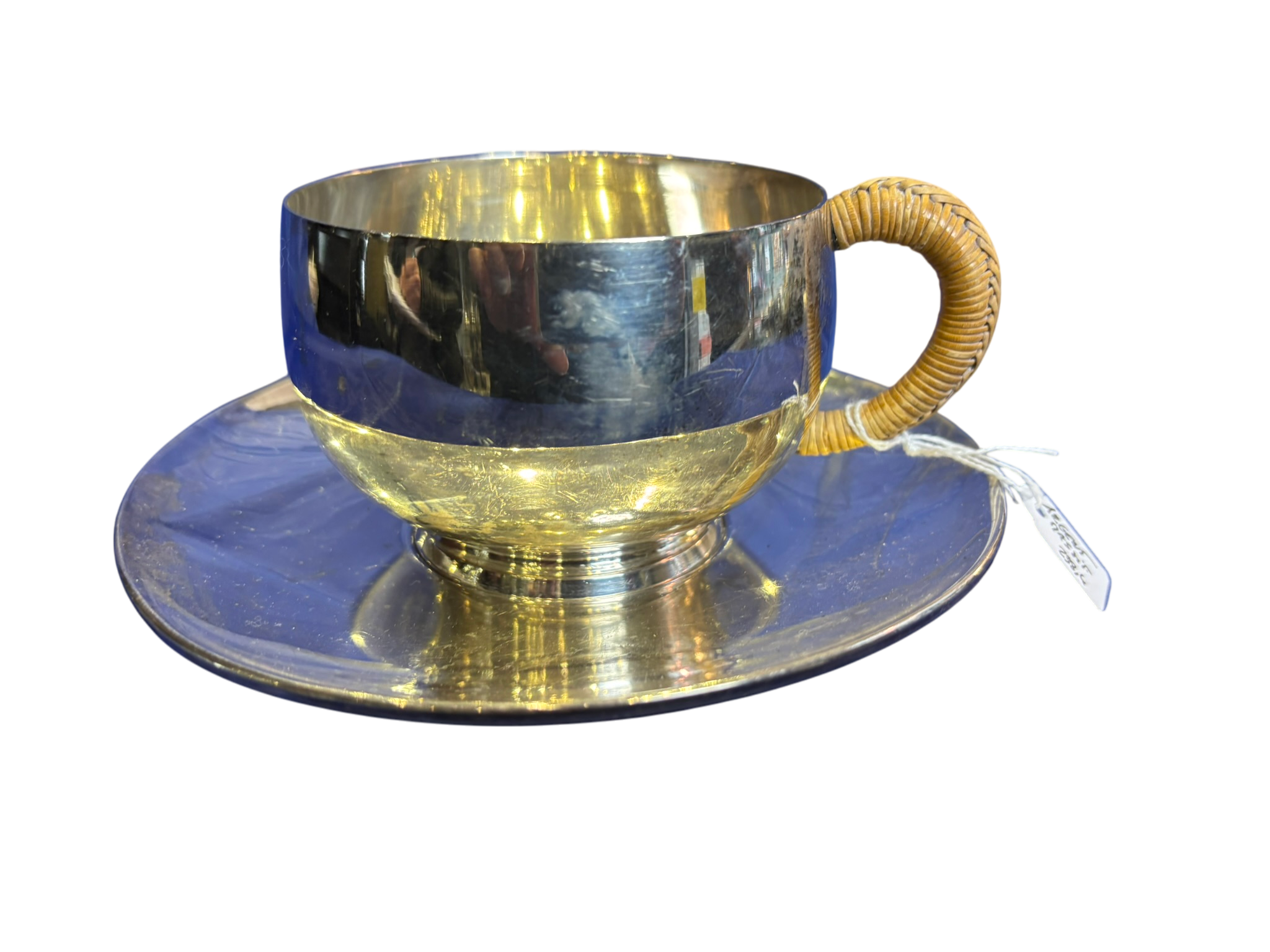 Ensemble petit dej 238,4g argent massif poinçon minerve