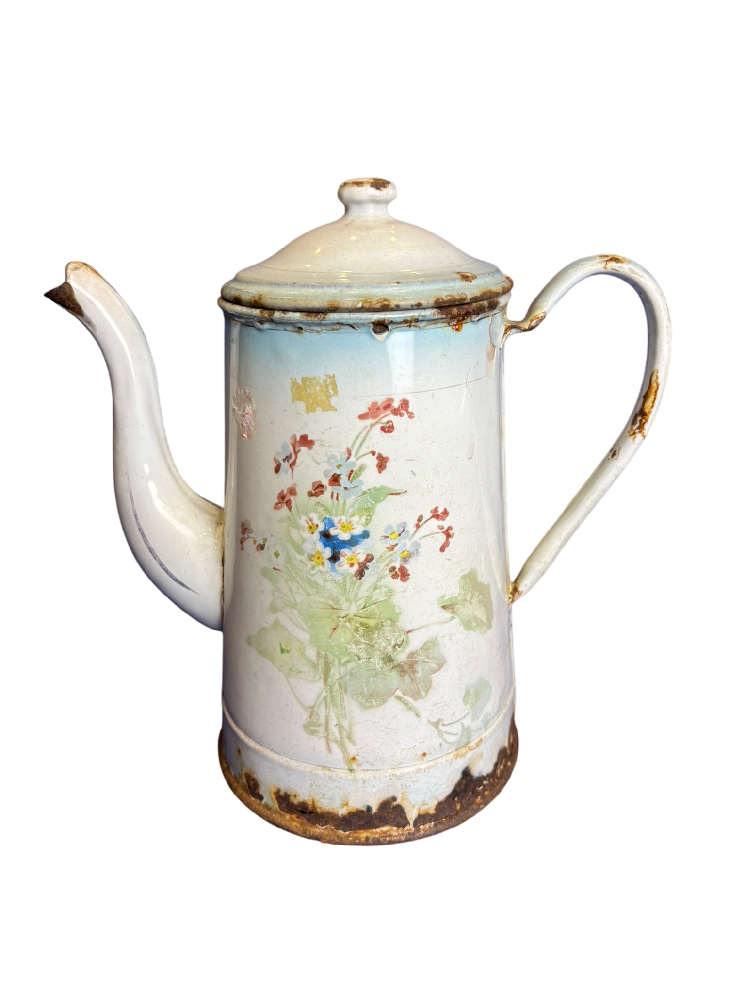 Cafetière tôle émaillée