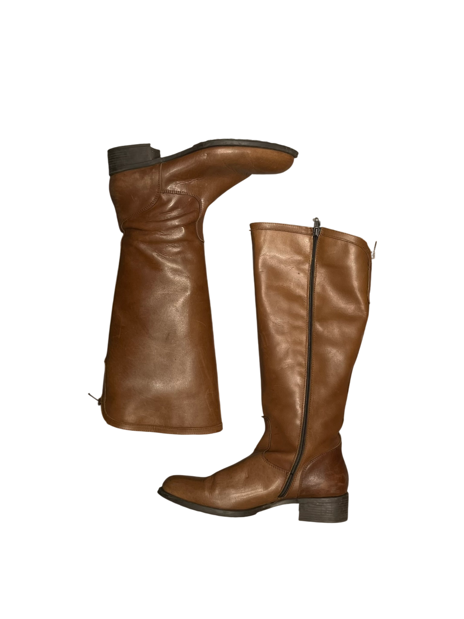 Bottes en cuir marron T37
