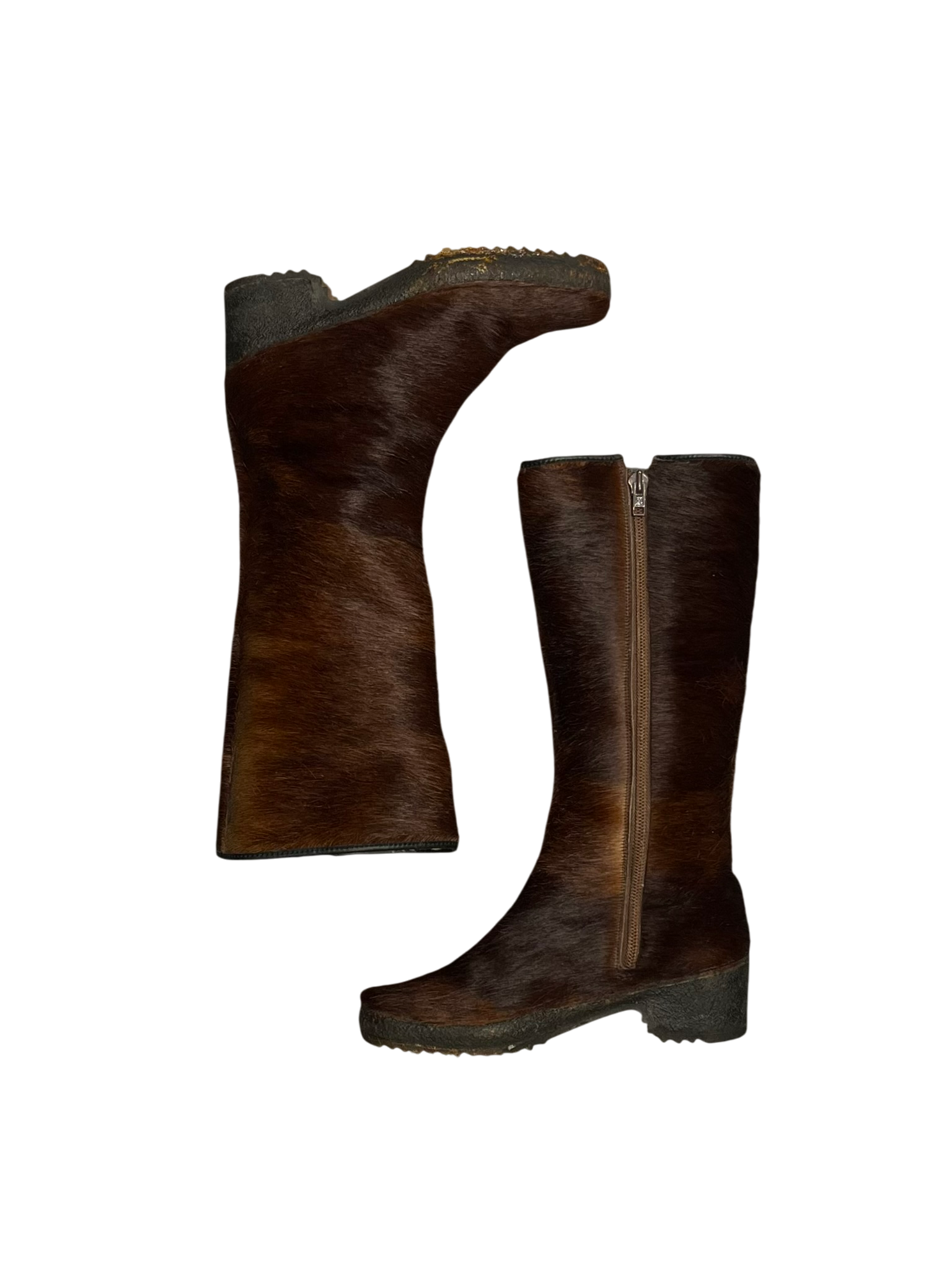 Bottes à poils doublure mouton T37