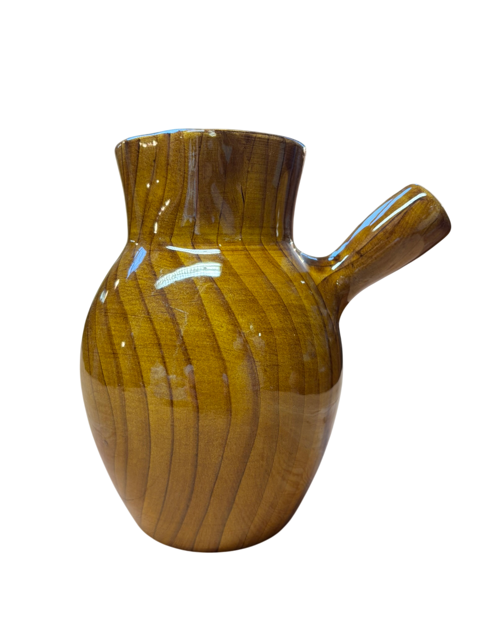 pichet vintage en céramique Vallauris