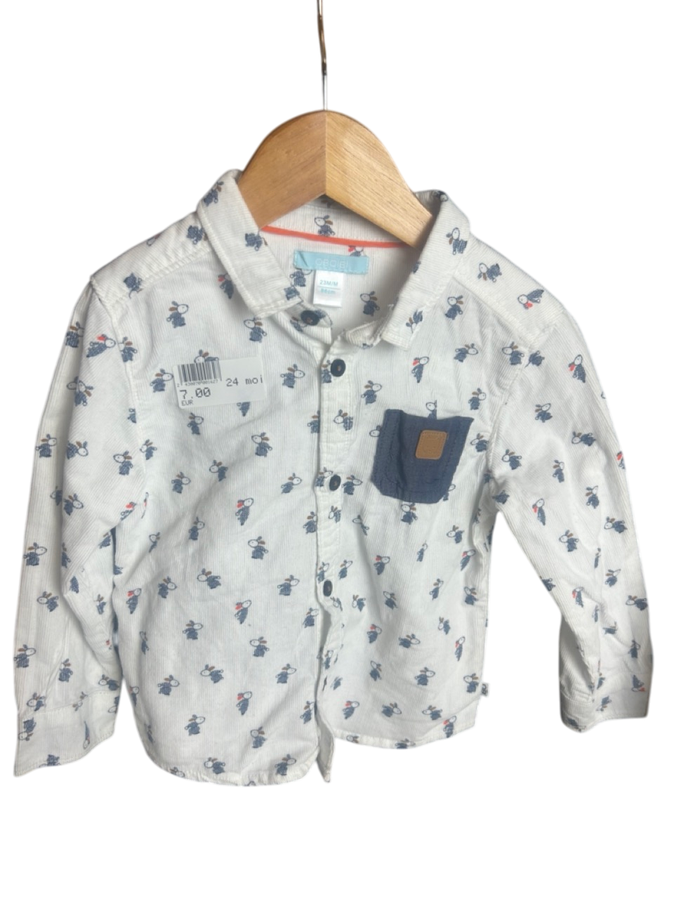 Chemise enfant Obaibi 24 mois