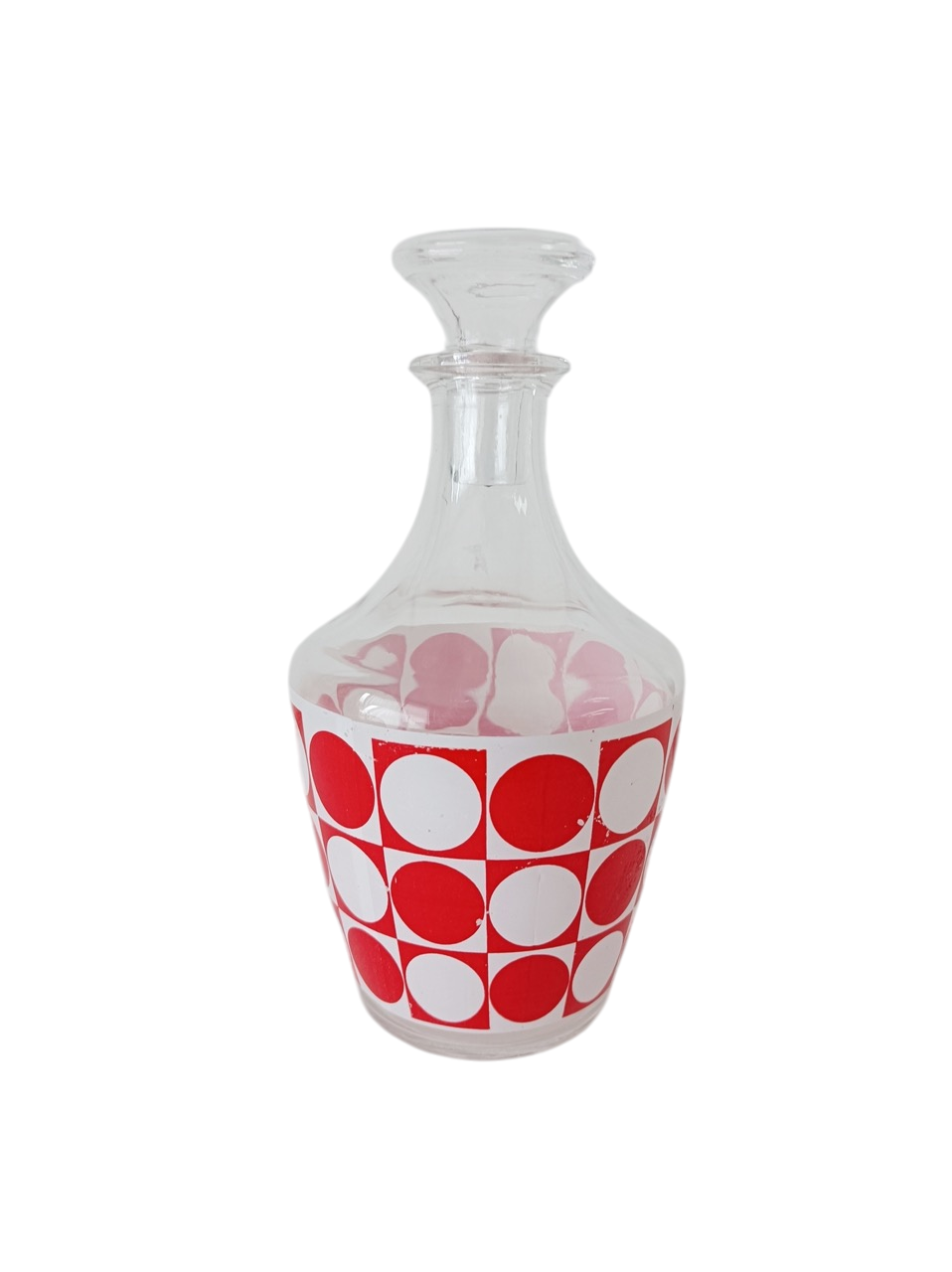 Carafe à liqueur vintage en verre