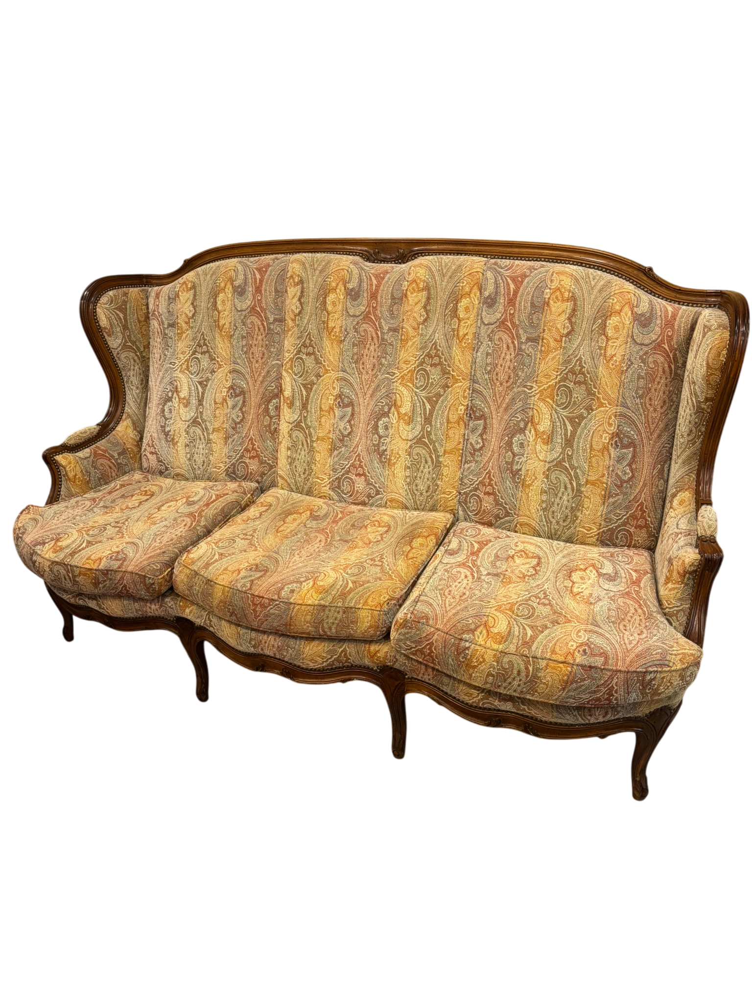 Canapé vintage en bois