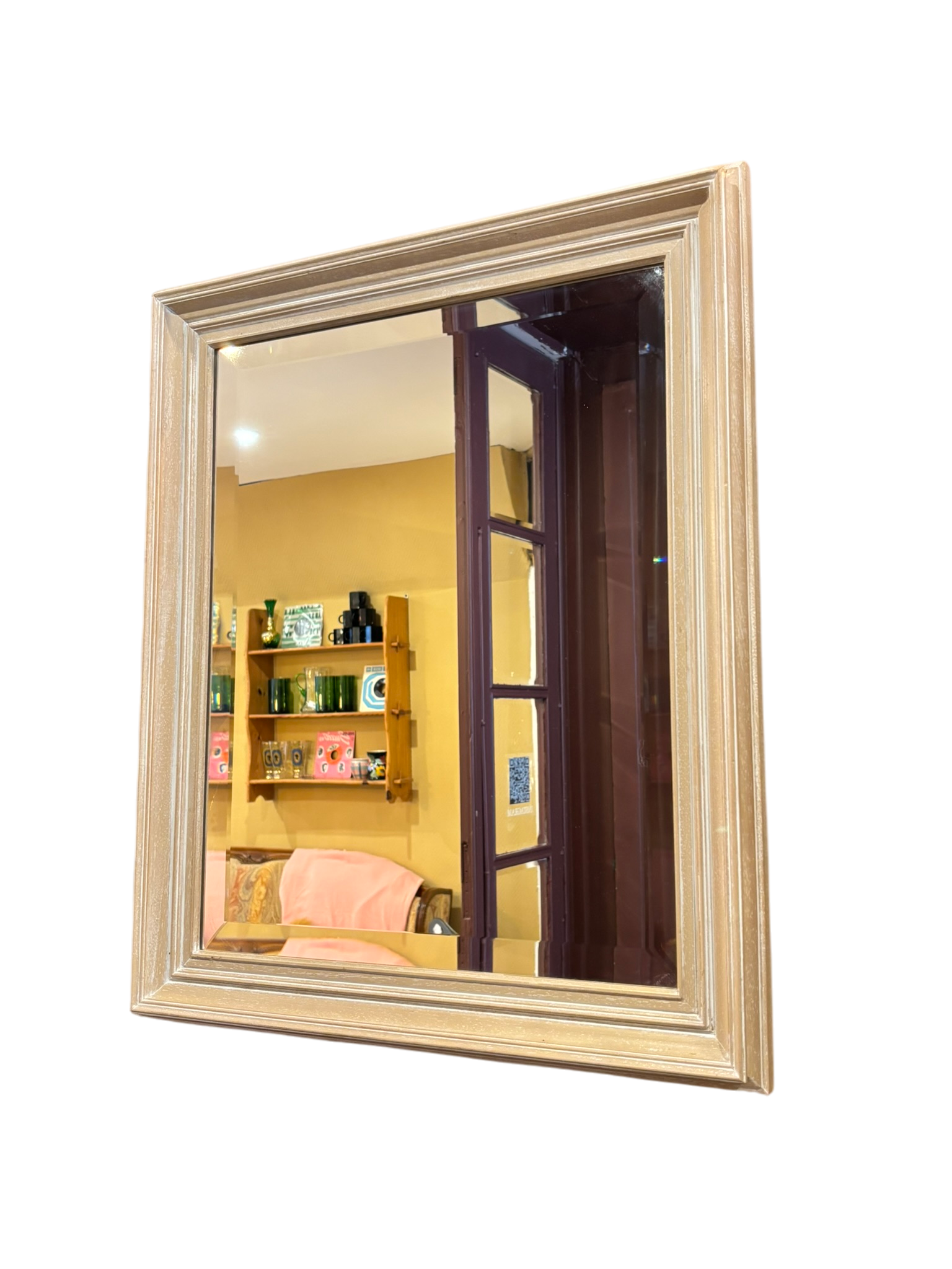 Miroir en bois doré
