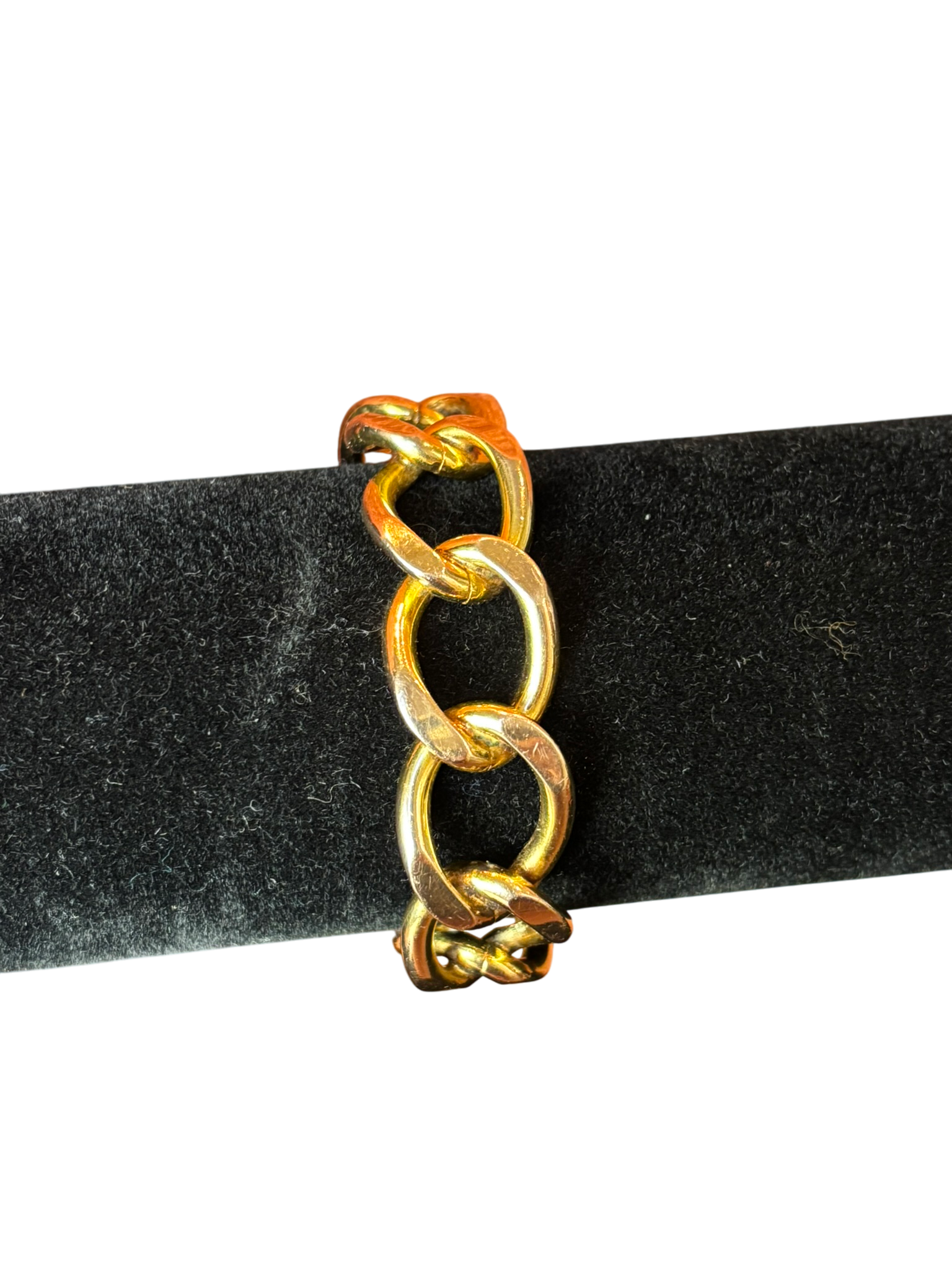 Bracelet en métal doré