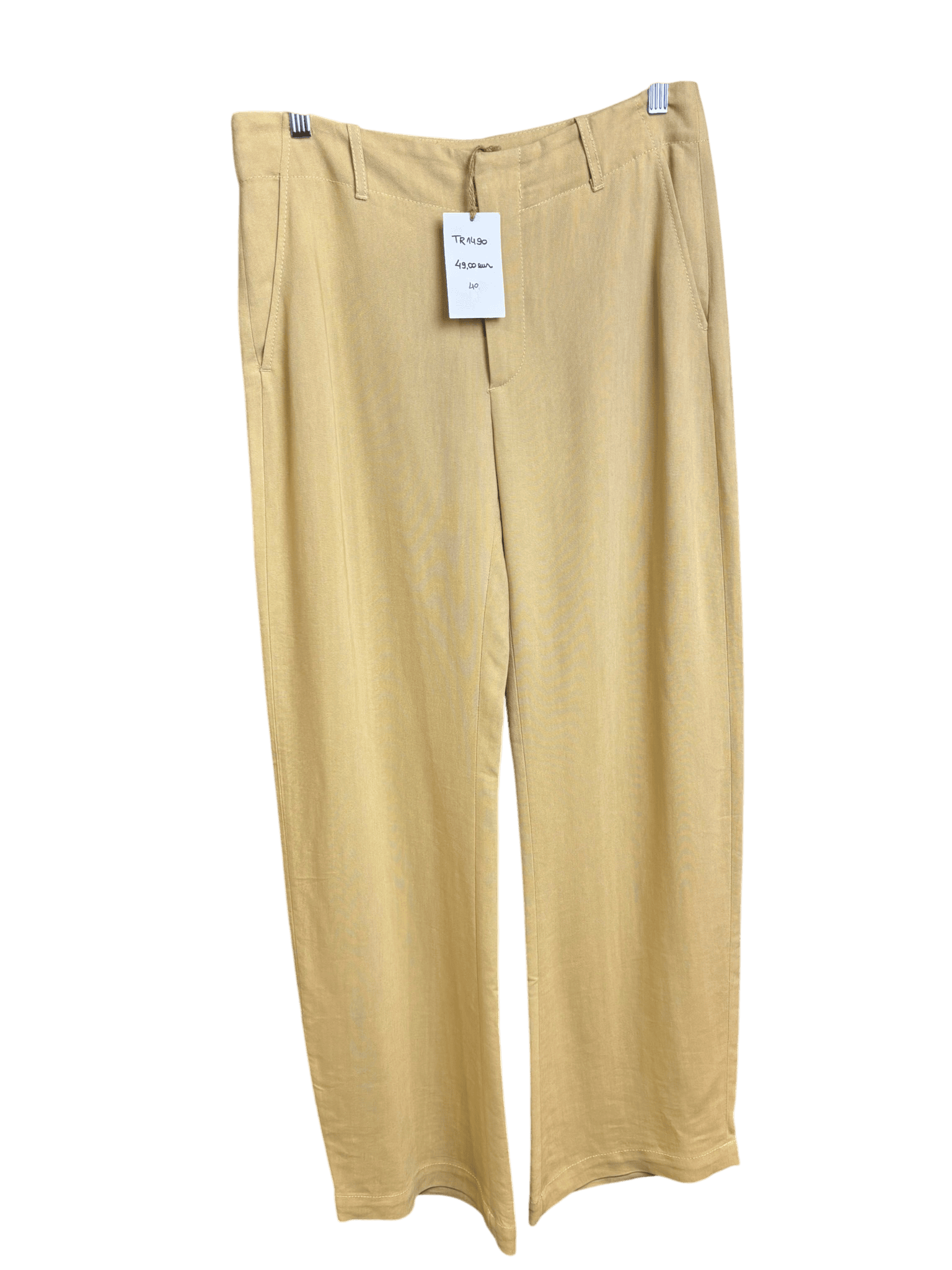 Pantalons beige décontractés Zara