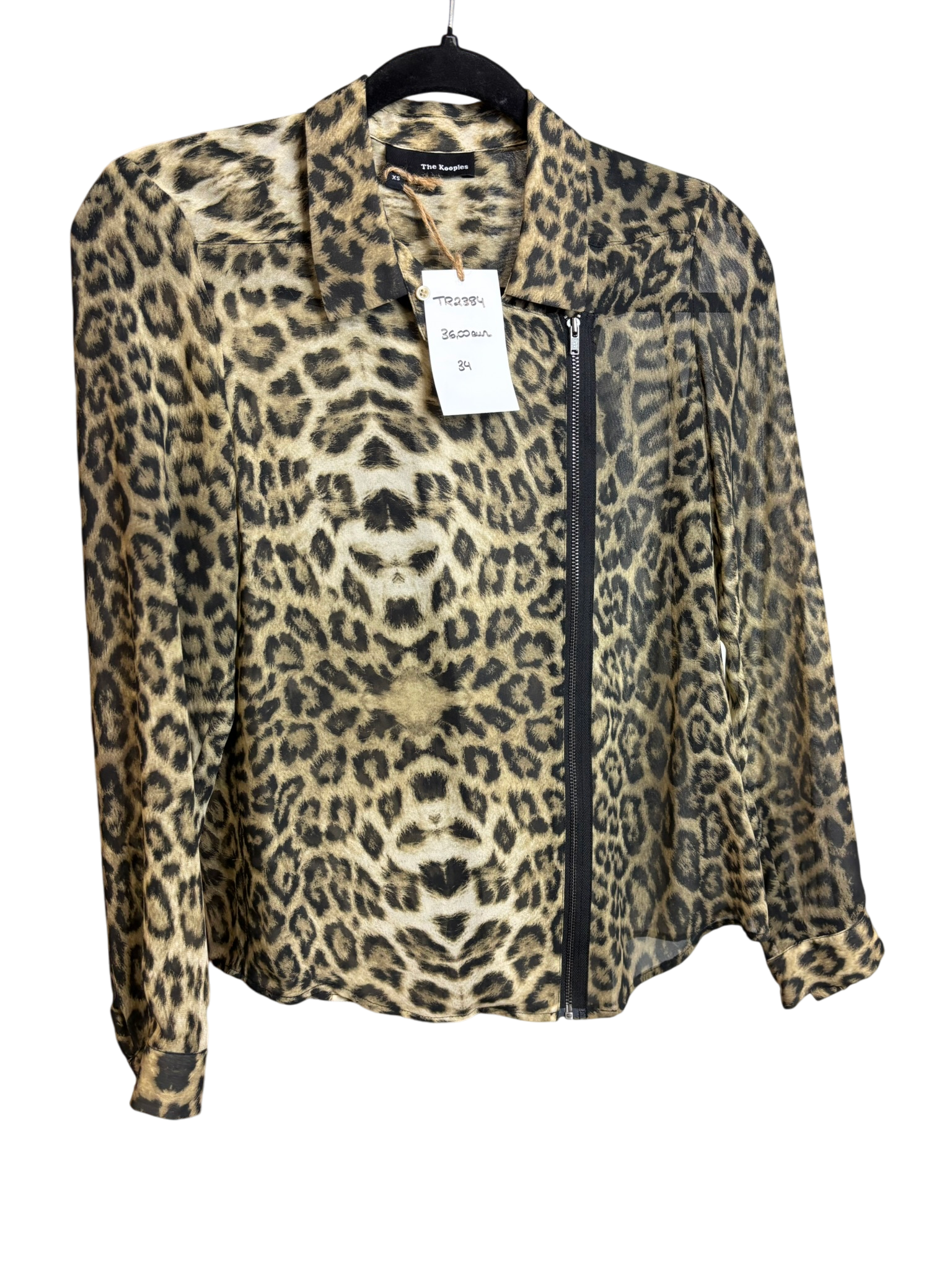 Chemise imprimée léopard