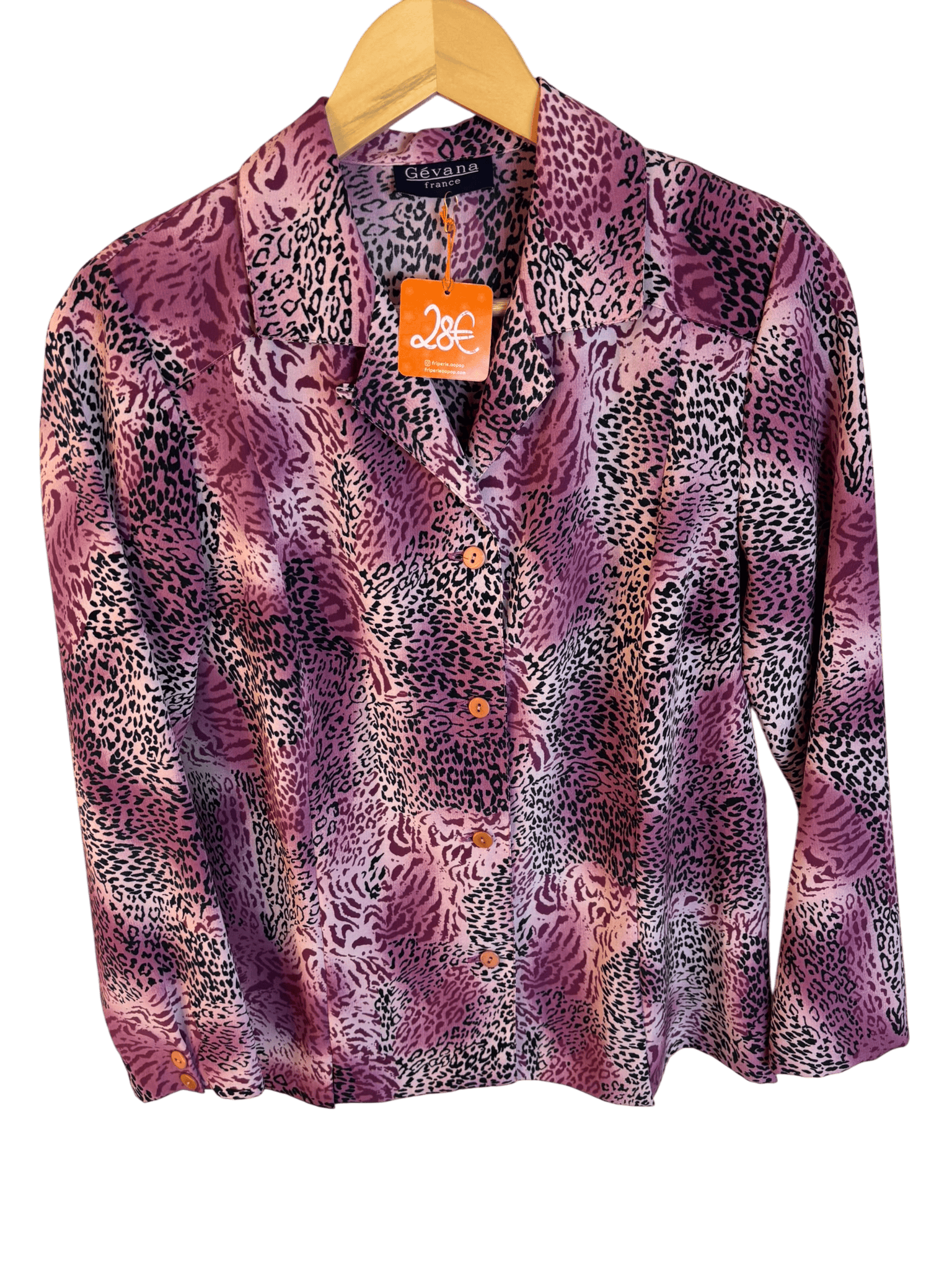 Chemise satinée Gévana