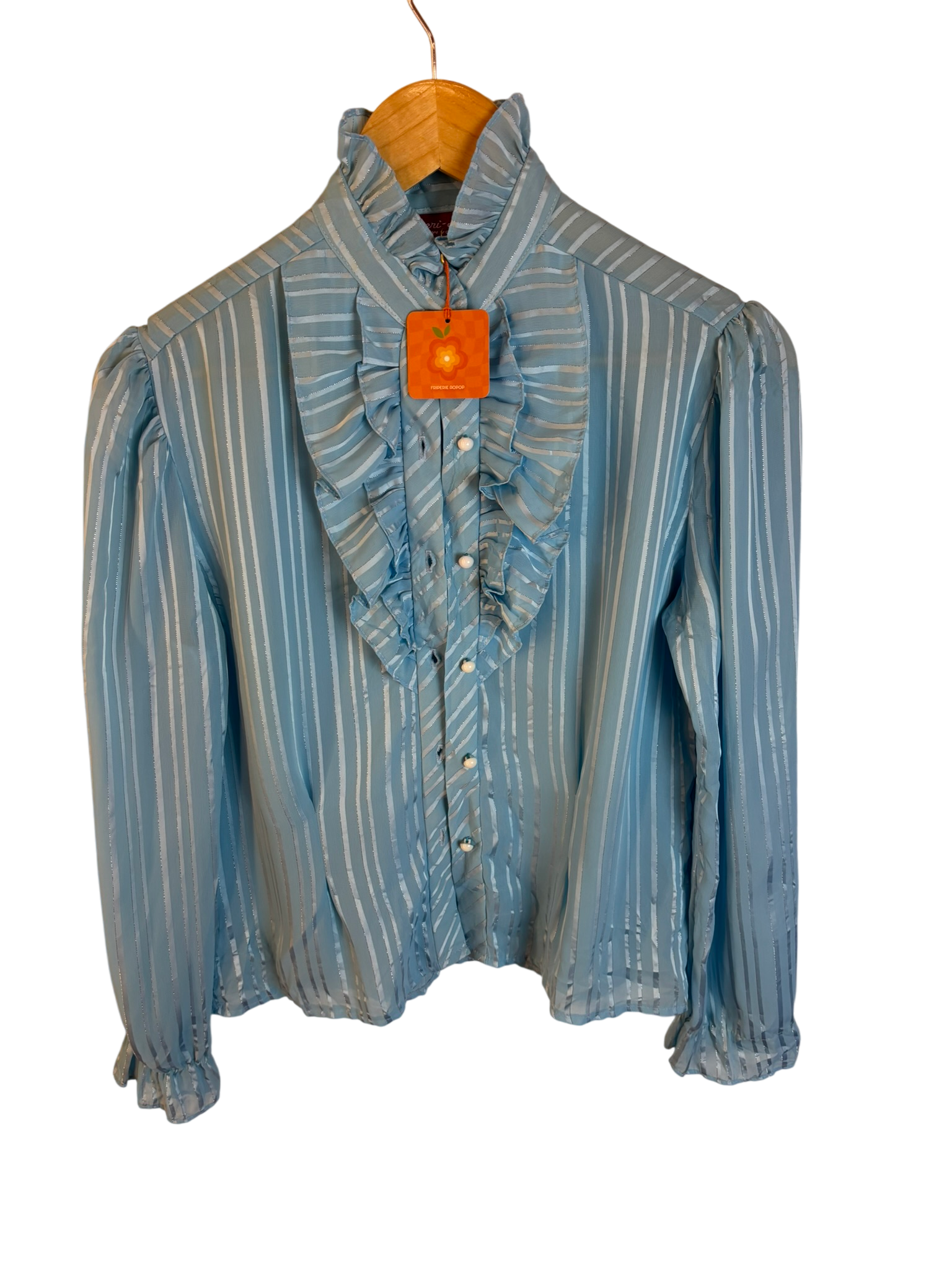 Chemise vintage avec volants