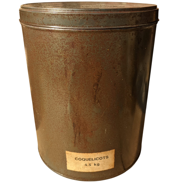 Boîtier en métal vintage