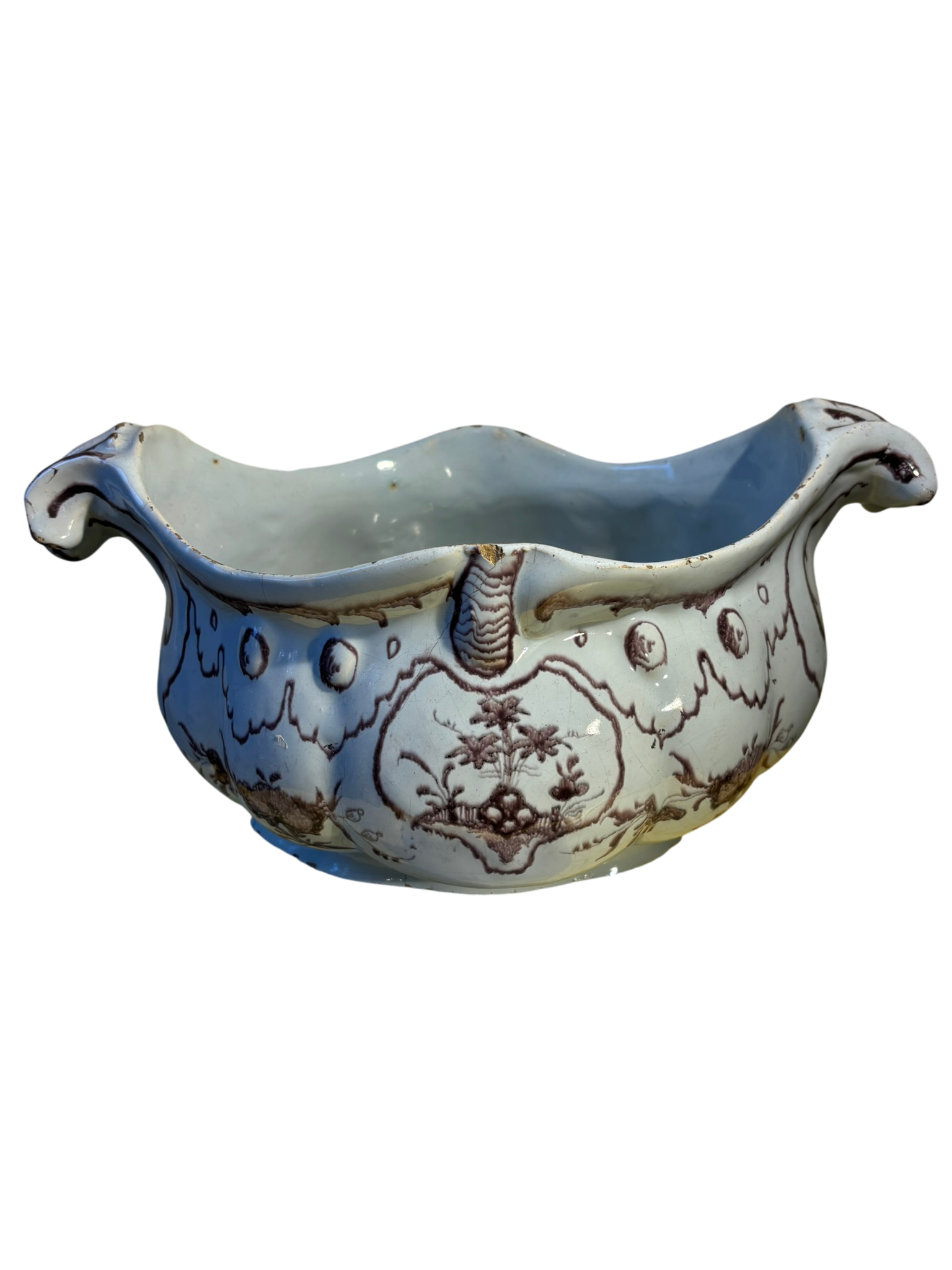 Soupière en faïence