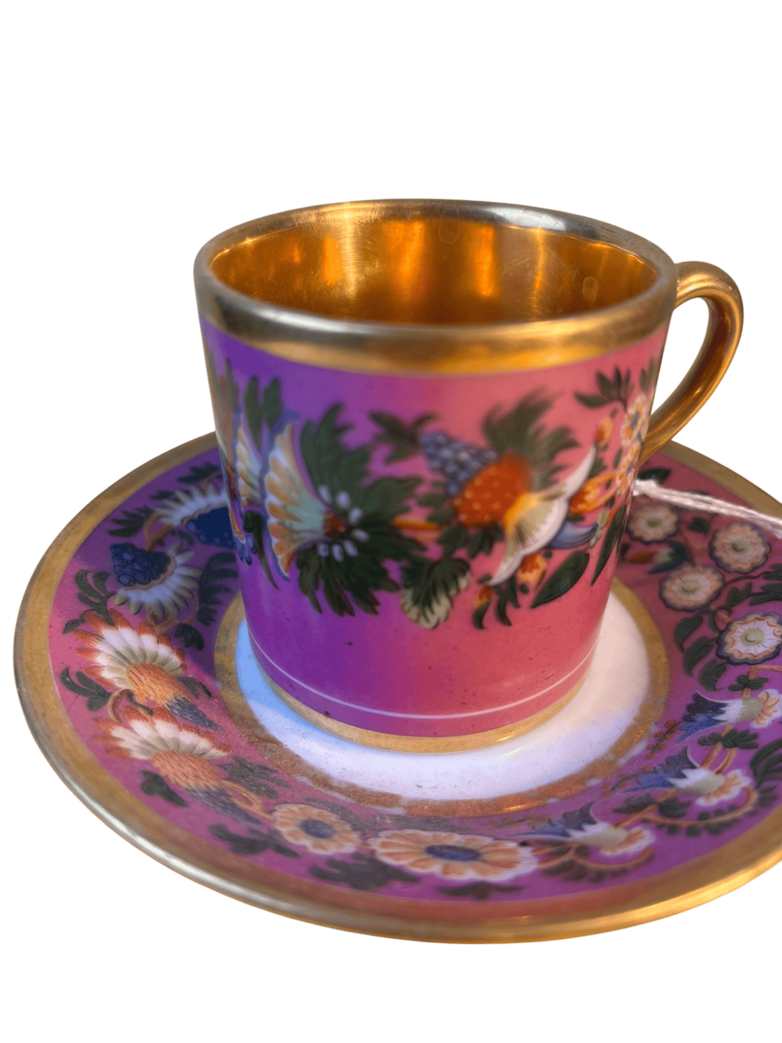 Tasse à café en porcelaine de Paris