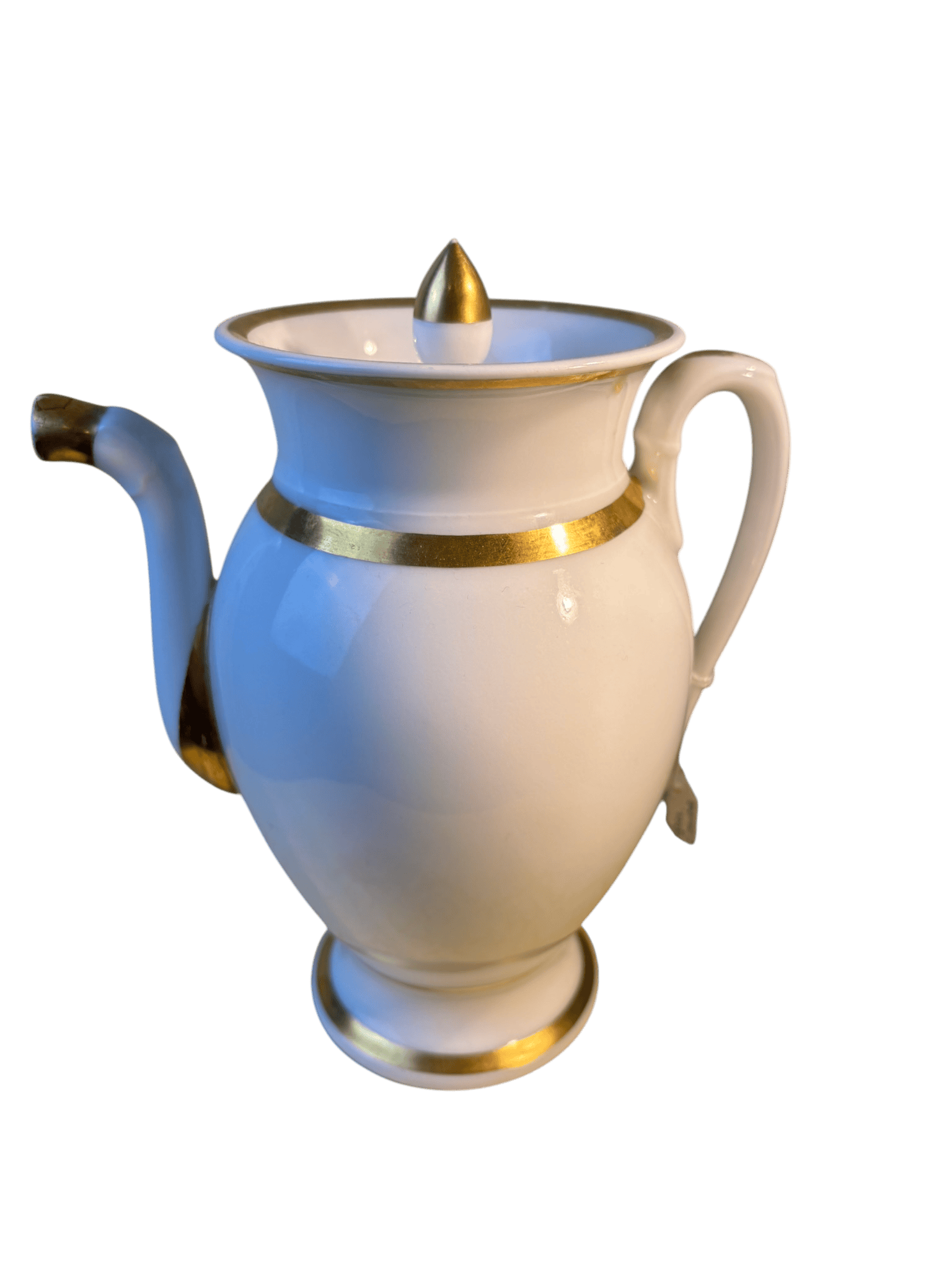 Cafetiere en porcelaine de Paris