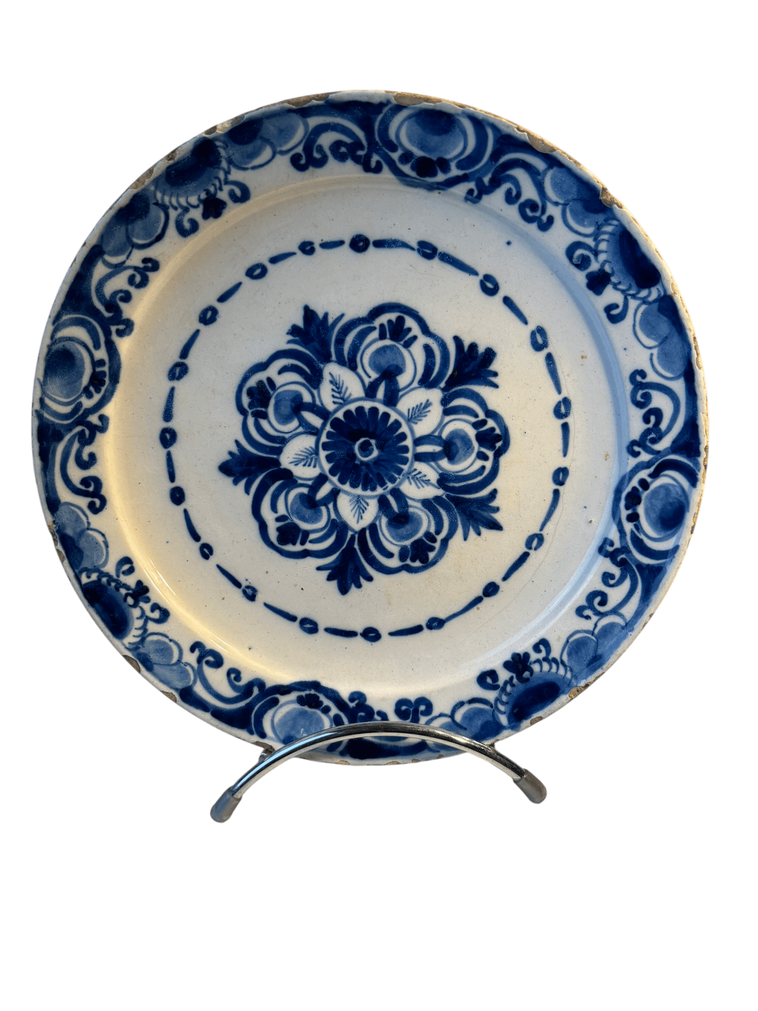 Assiette en faïence