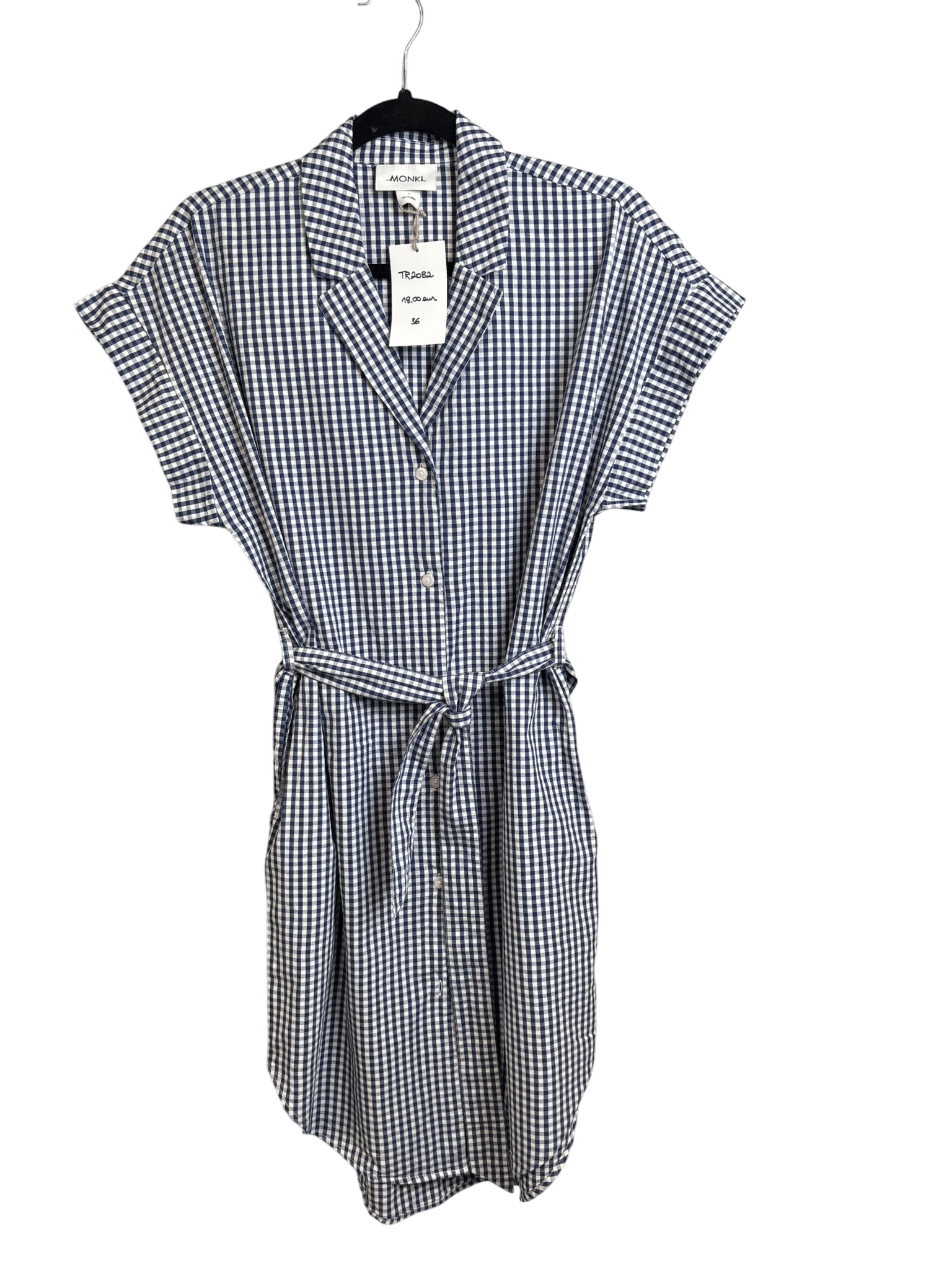 Robe à carreaux Monki