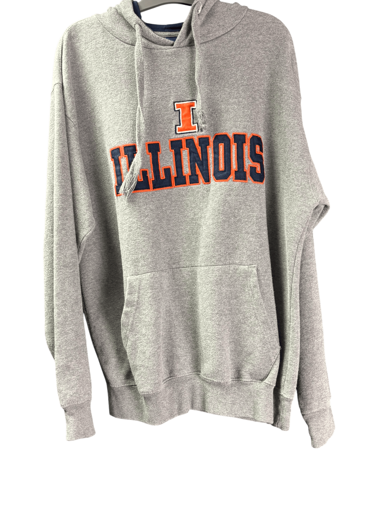 Sweat à capuche gris I Illinois